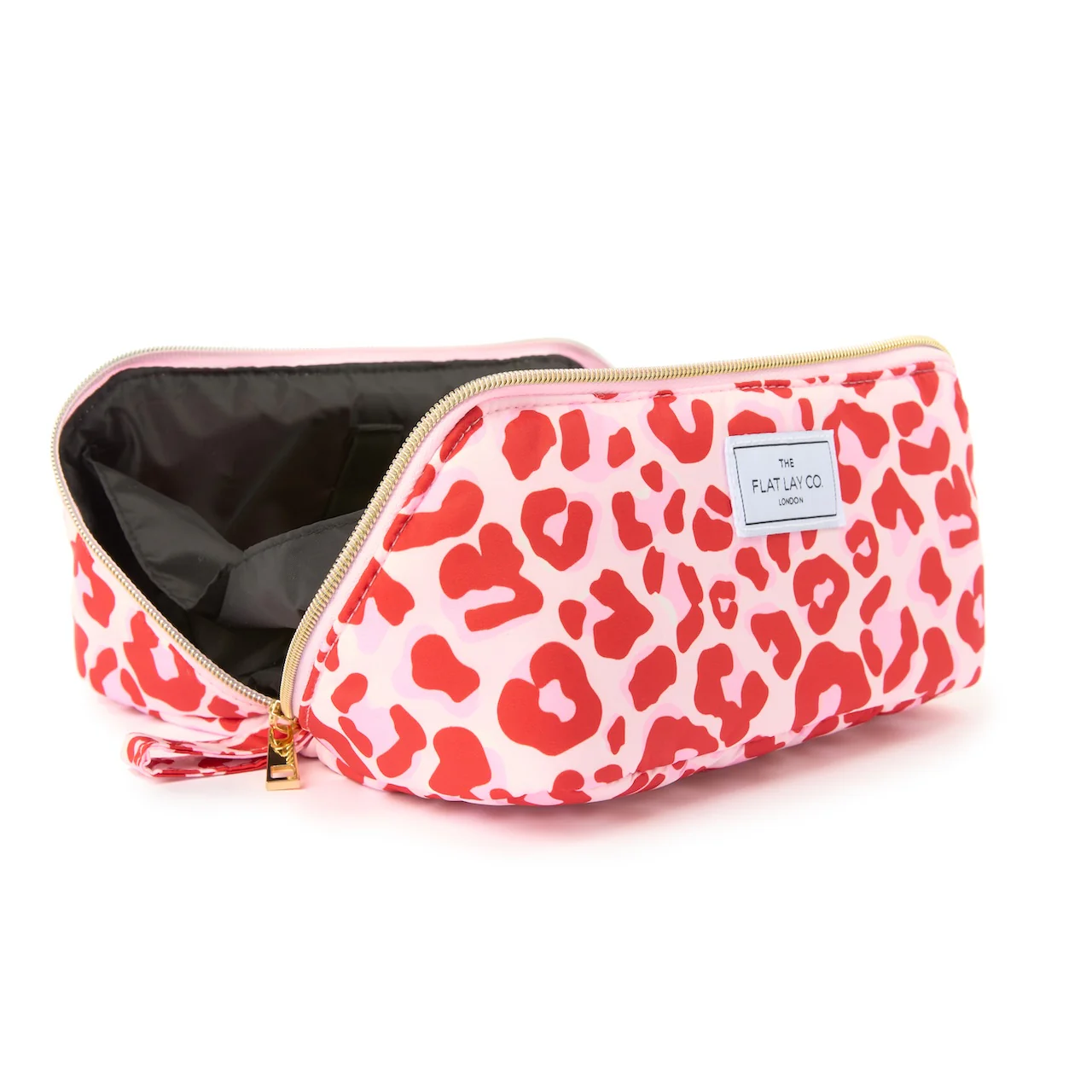 Box Bag & Brush Case Bundle - Pink Leopard - Image 4