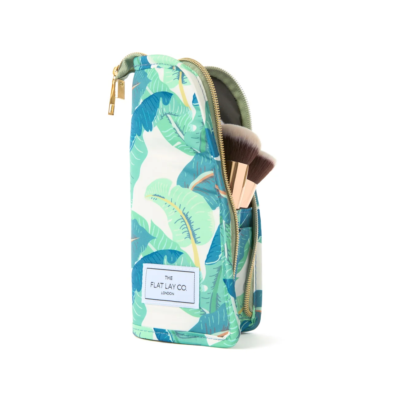 Box Bag & Brush Case Bundle - Tropical Leaves - Image 6