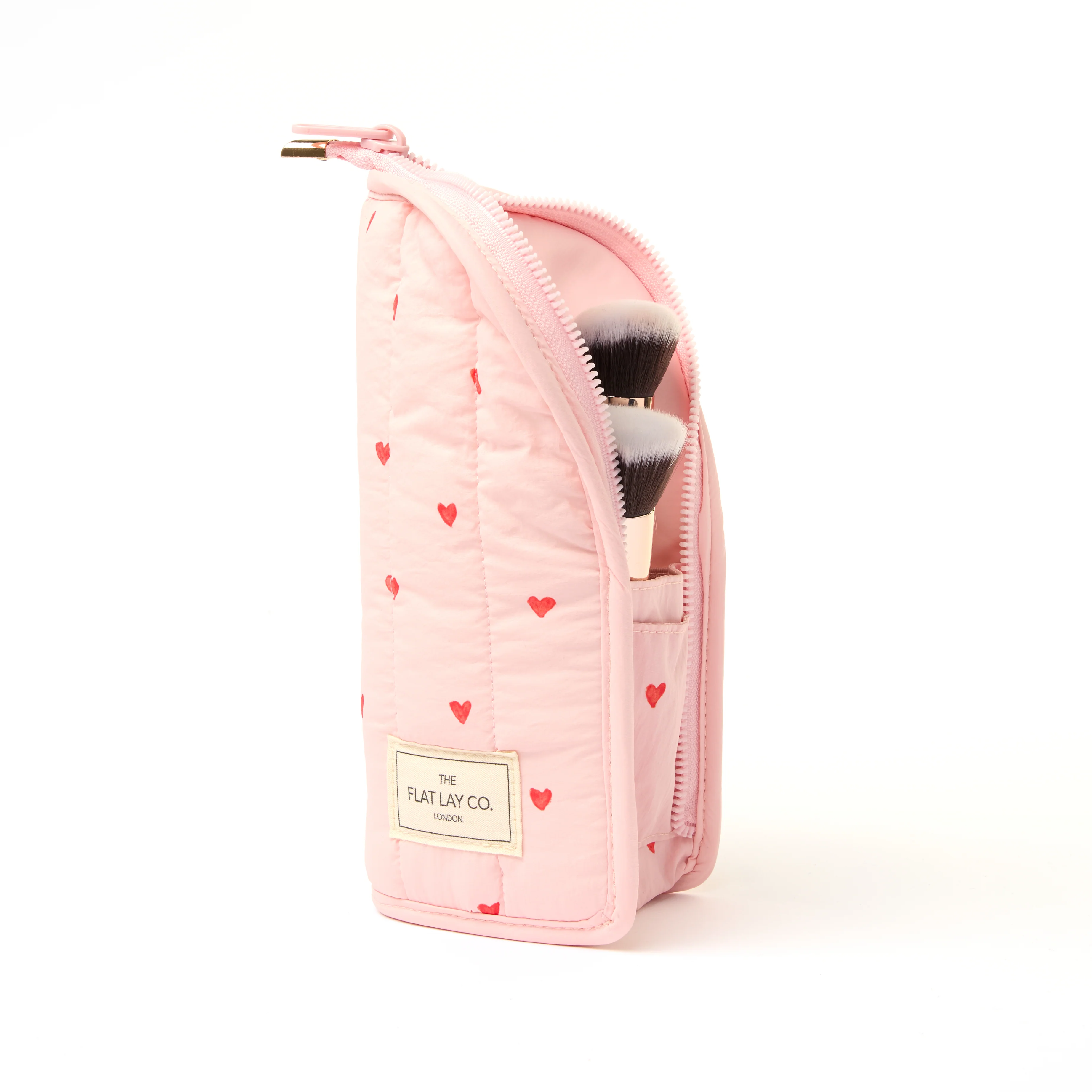 Drawstring & Brush Case Bundle - Sweet Pink Hearts - Image 7