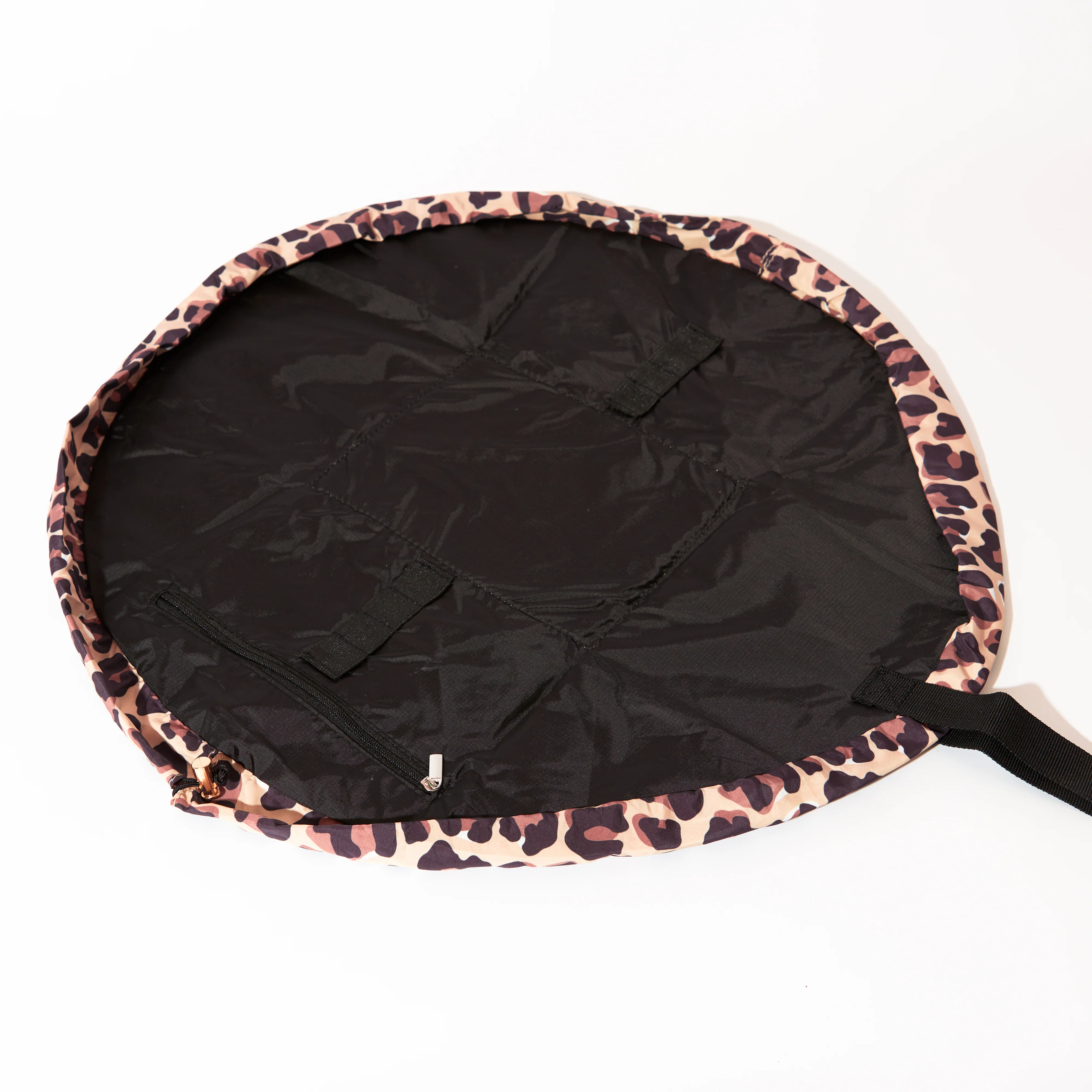 Drawstring & Brush Case Bundle - Leopard Print - Image 3