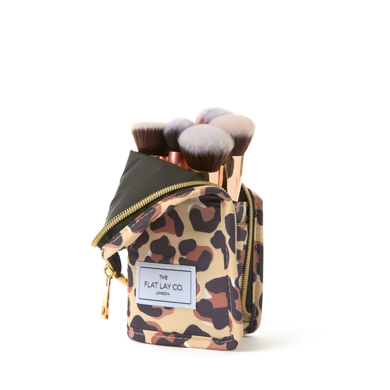 Drawstring & Brush Case Bundle - Leopard Print - Image 7