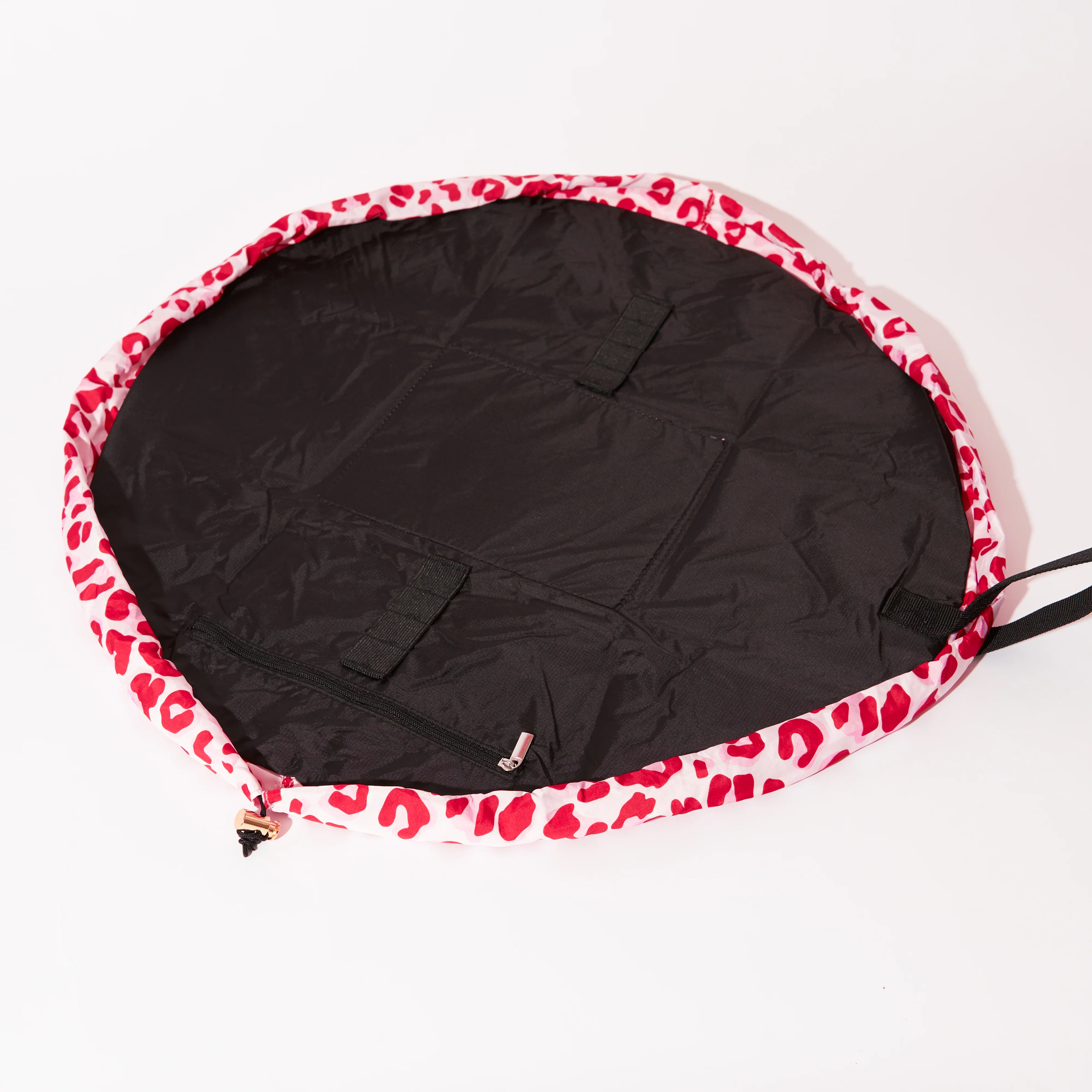 Drawstring & Brush Case Bundle - Pink Leopard - Image 4