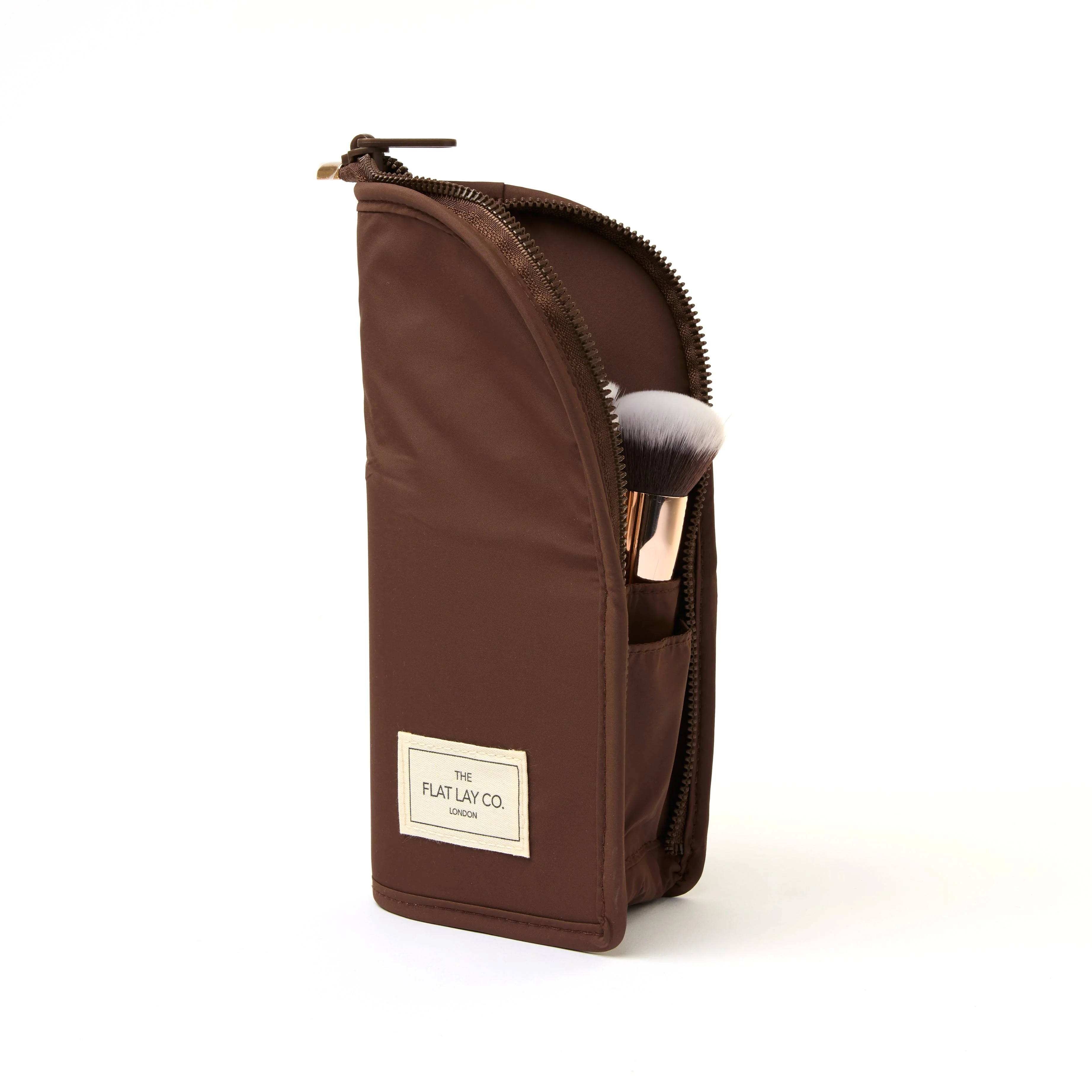 Marshmallow Box Bag & Brush Case Bundle - Espresso - Image 6