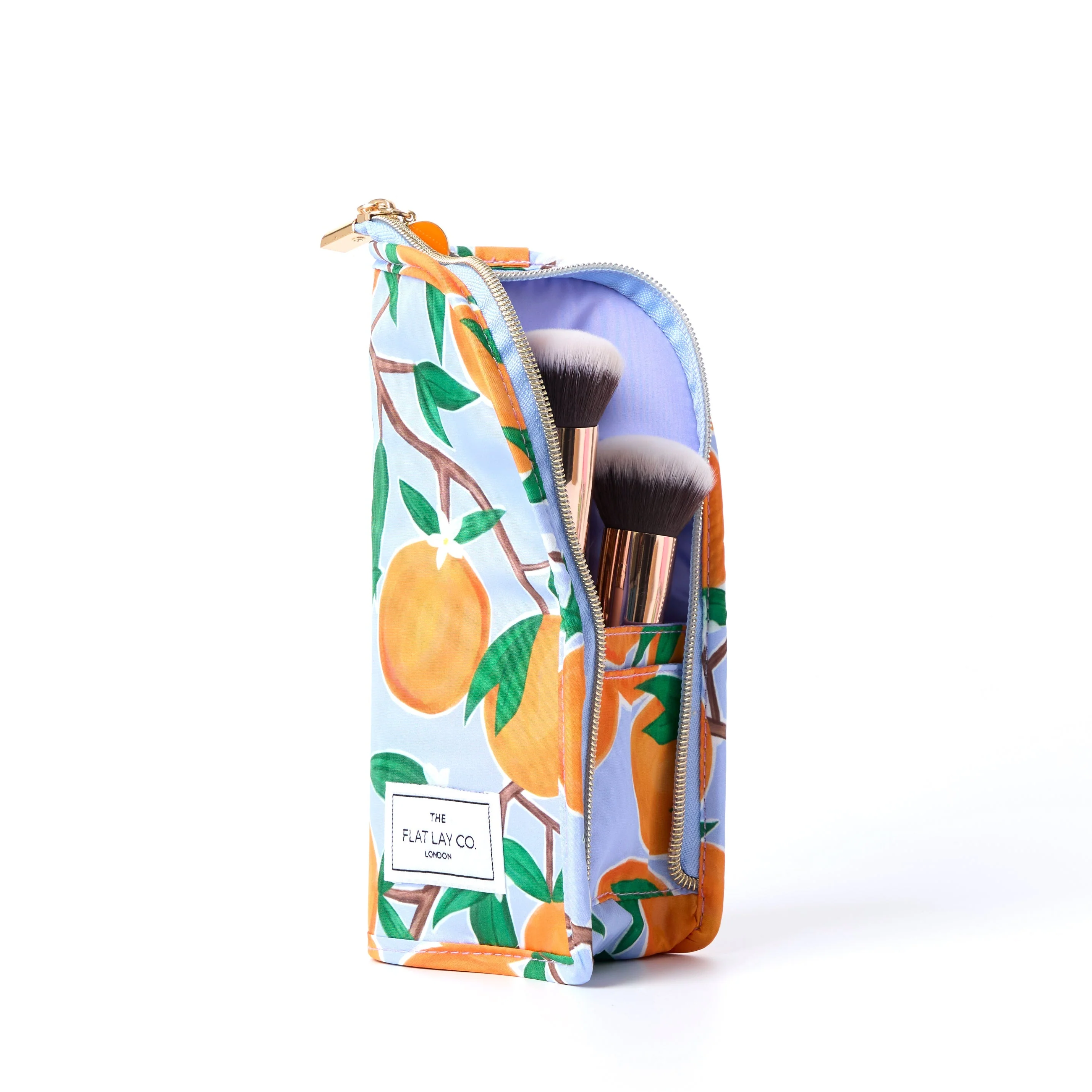 Marshmallow Box Bag & Brush Case Bundle - Mediterranean Oranges - Image 5