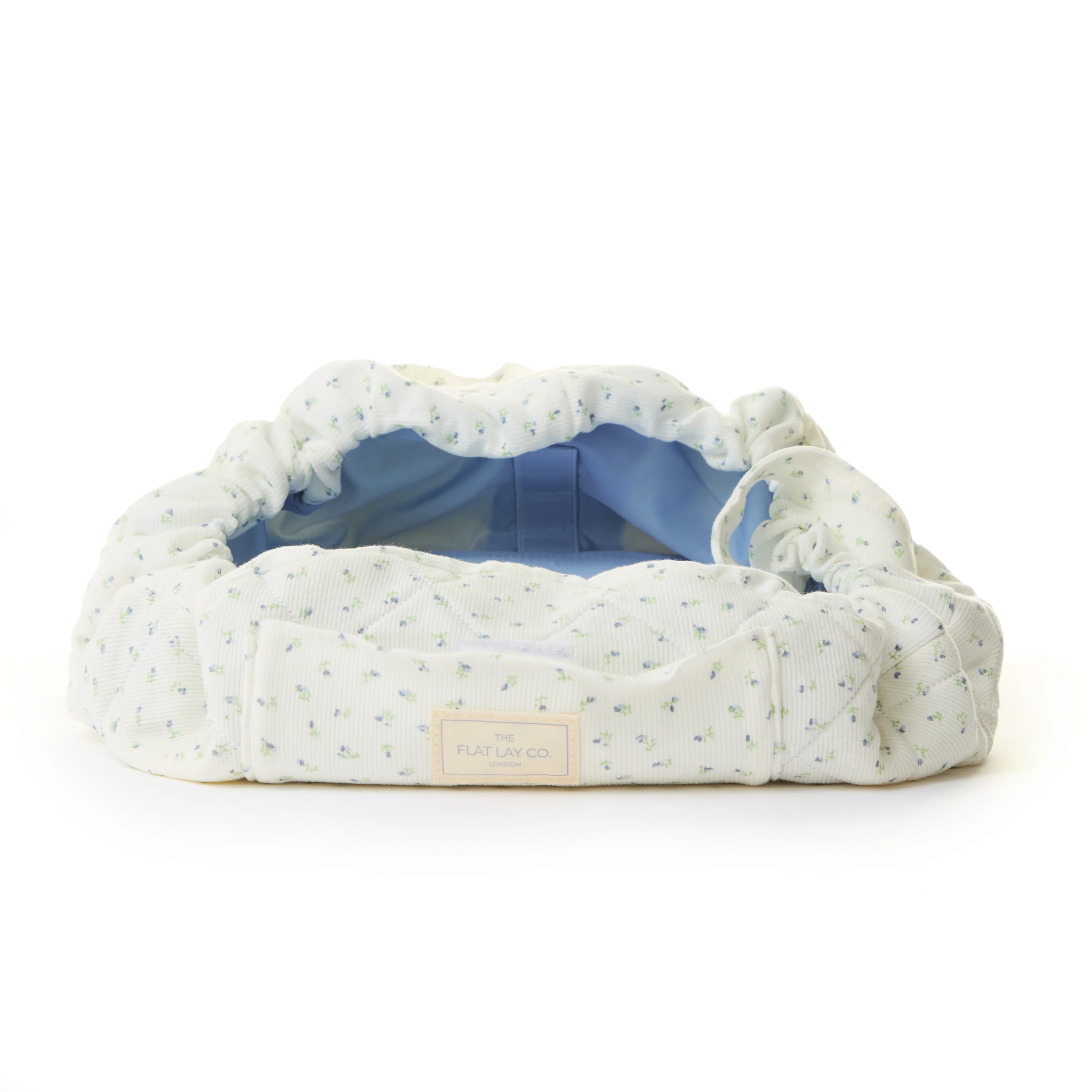 Drawstring Makeup Bag - Cotton Ditsy Floral - Image 4