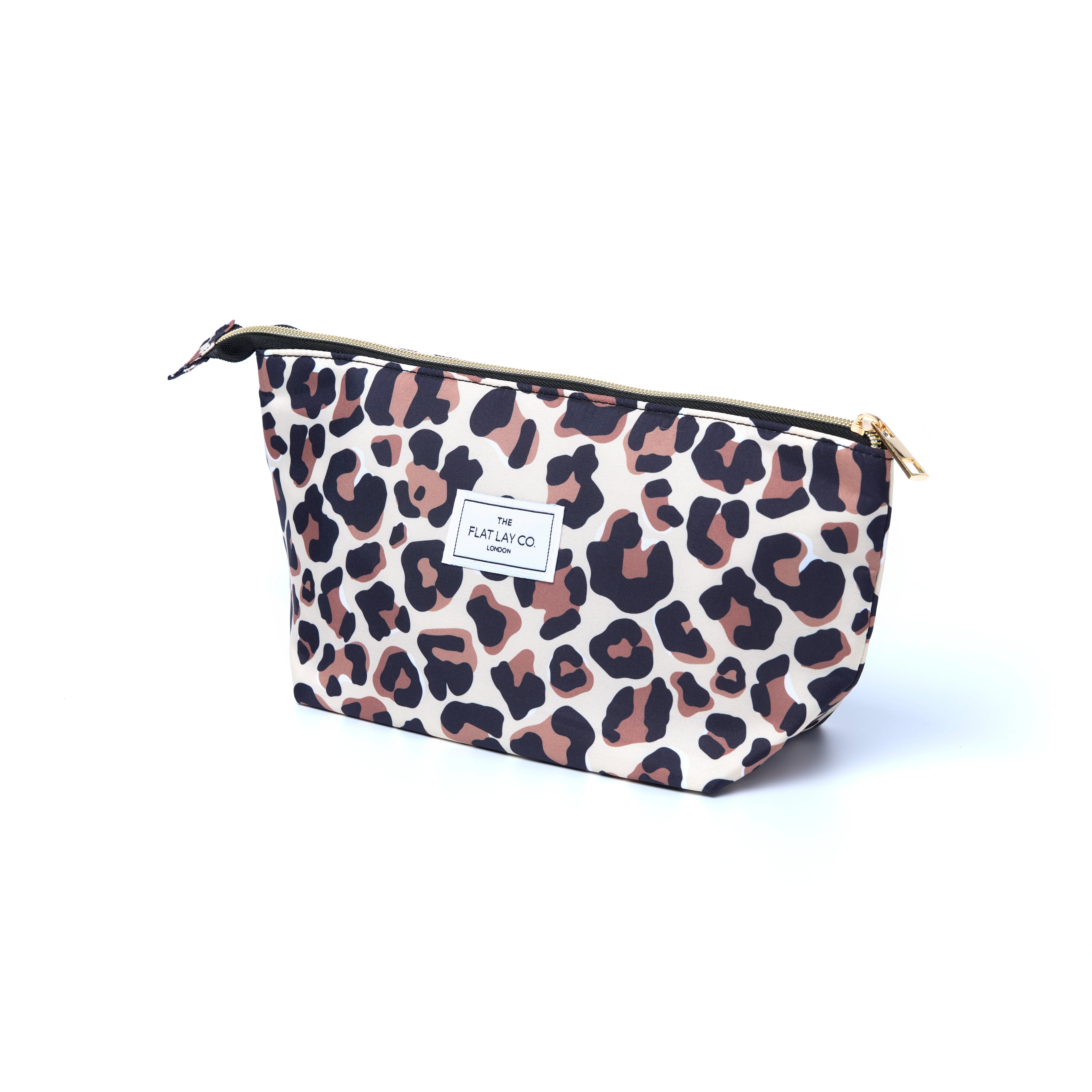 Essential Makeup Pouch - Leopard Print - Image 3