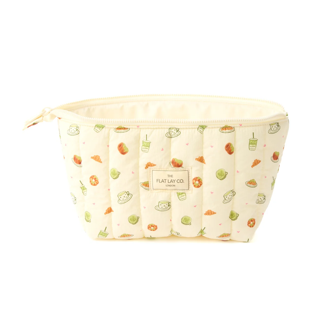 Padded Essential Makeup Pouch - Matcha - Image 5