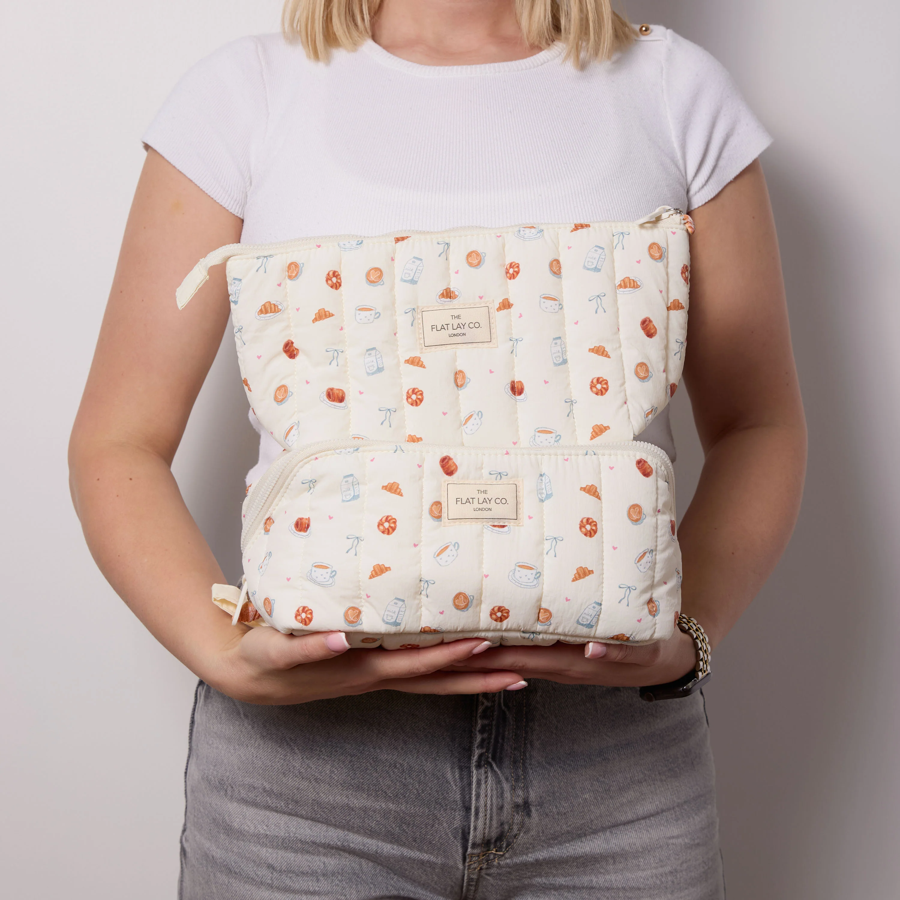 Padded Essential Makeup Pouch - Patisserie - Image 6