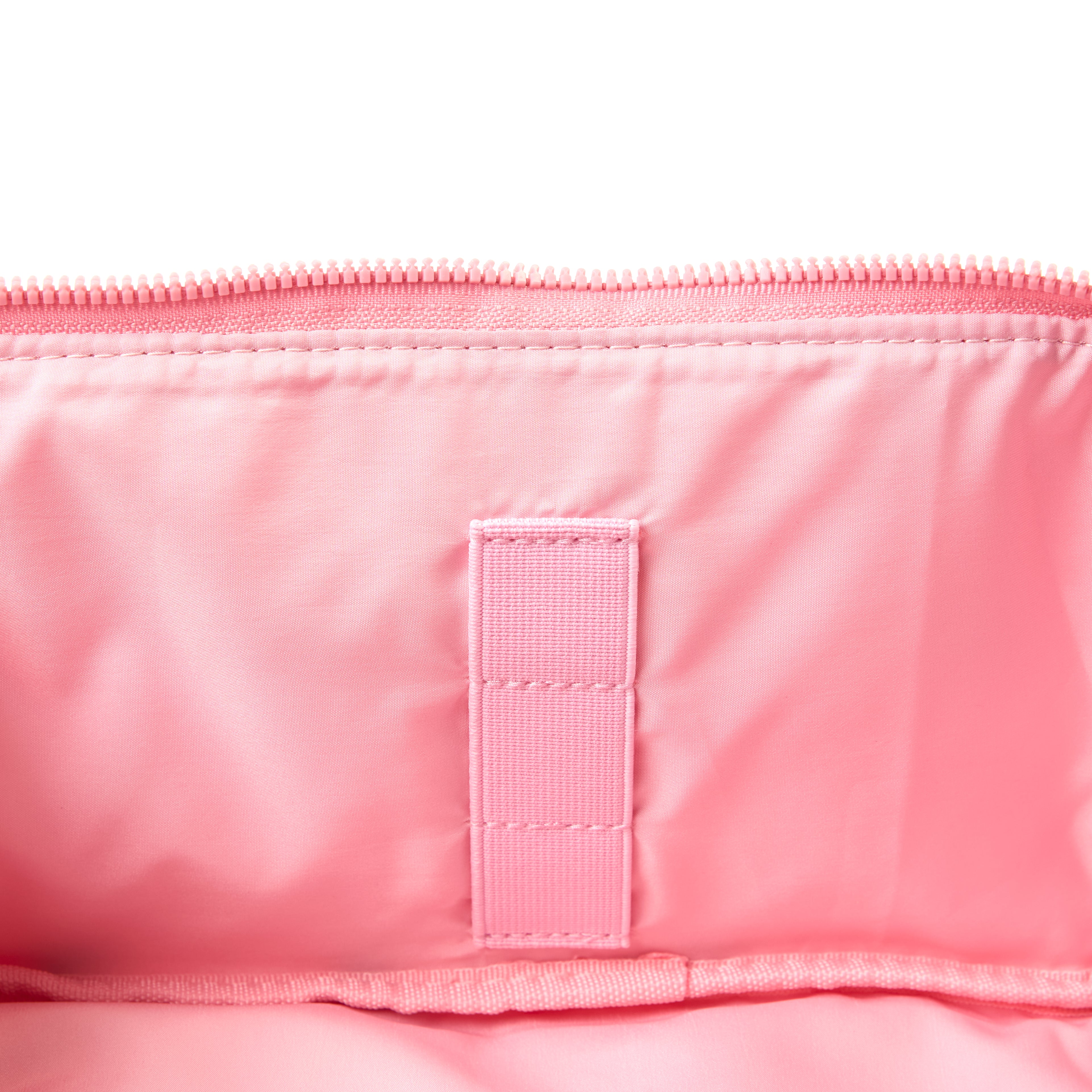 Flat Lay Makeup Box Bag - Ditsy Cherries Pink Embroidered Velvet - Image 5