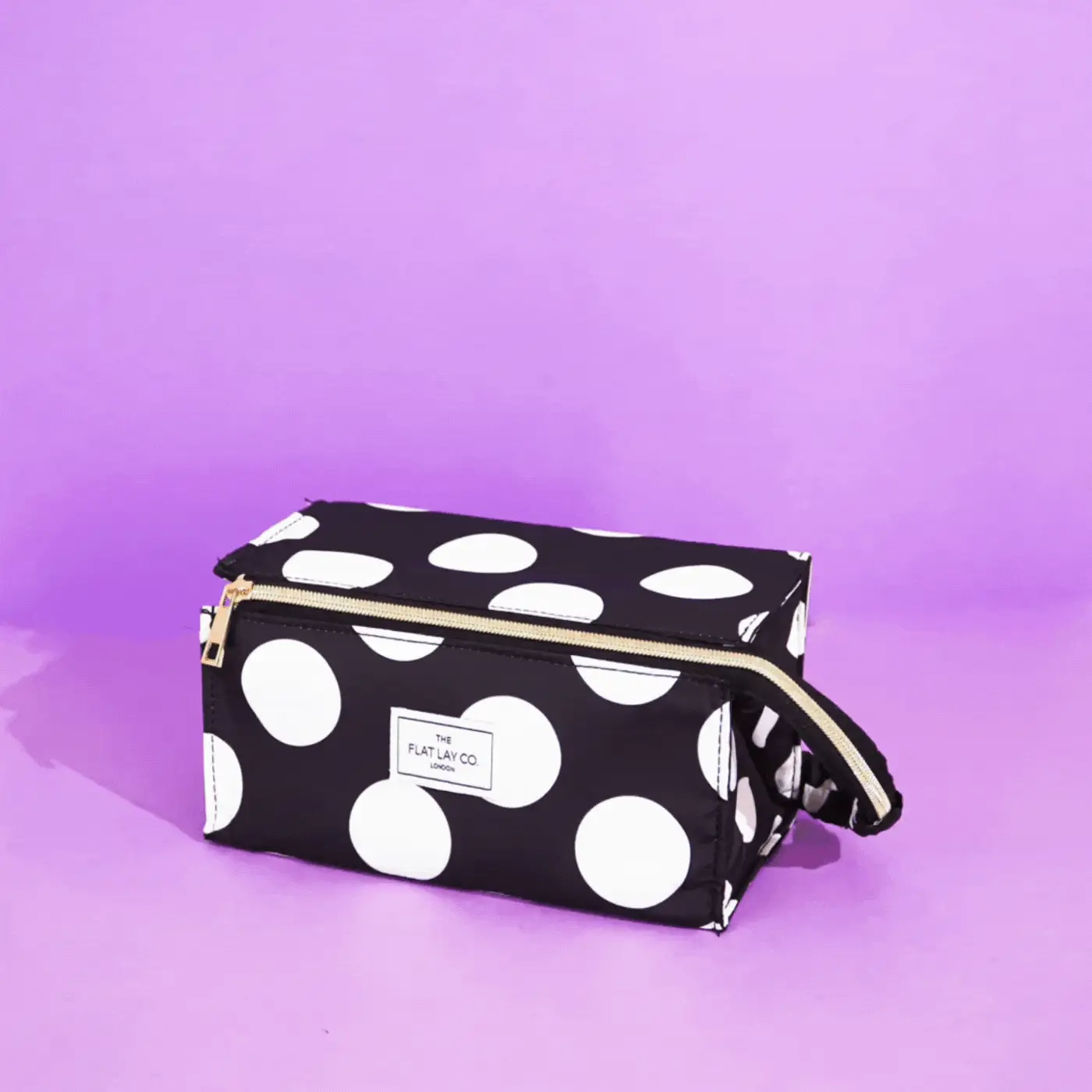 Flat Lay Makeup Box Bag - Double Spots - Image 5