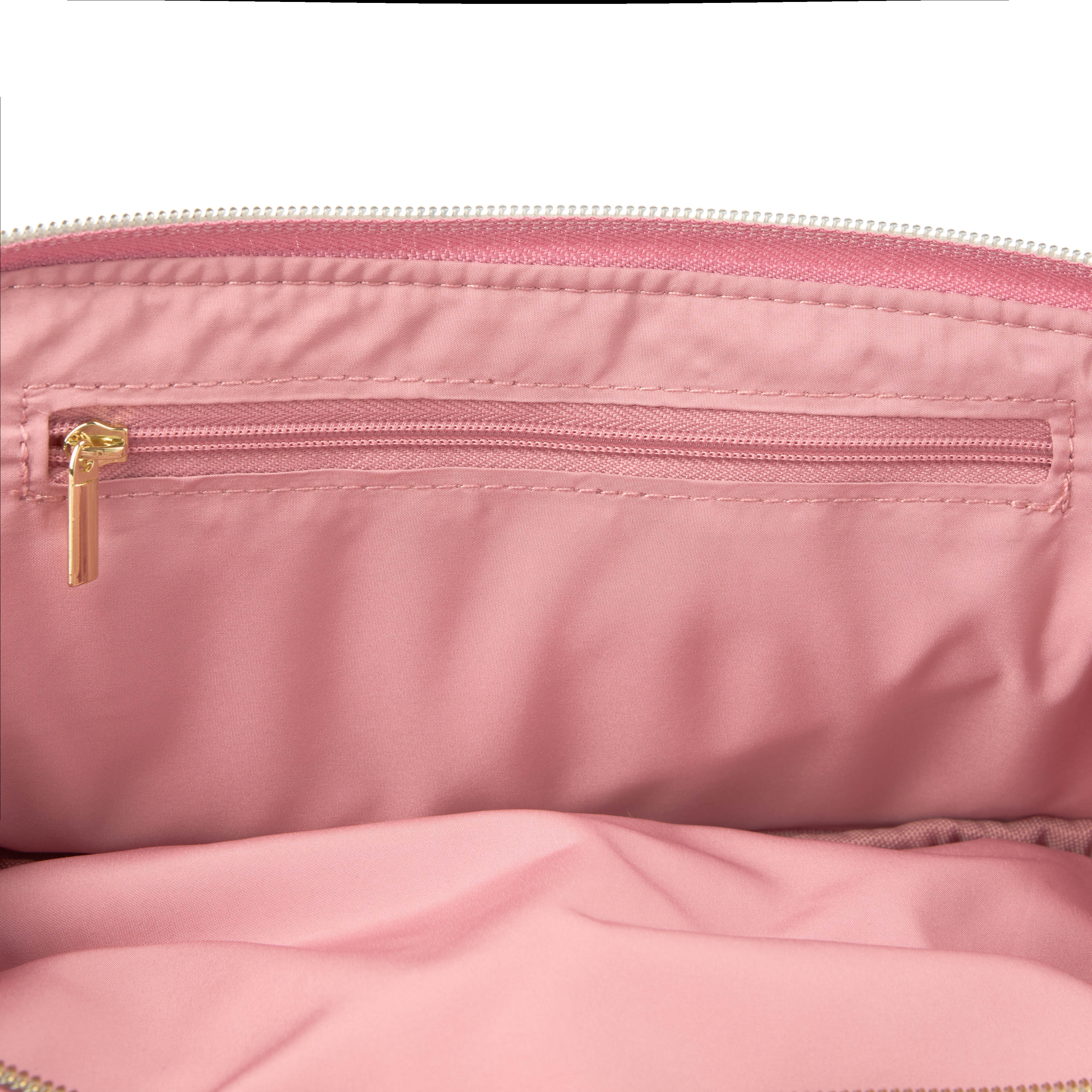 Flat Lay Makeup Box Bag - Pink Velvet - Image 7