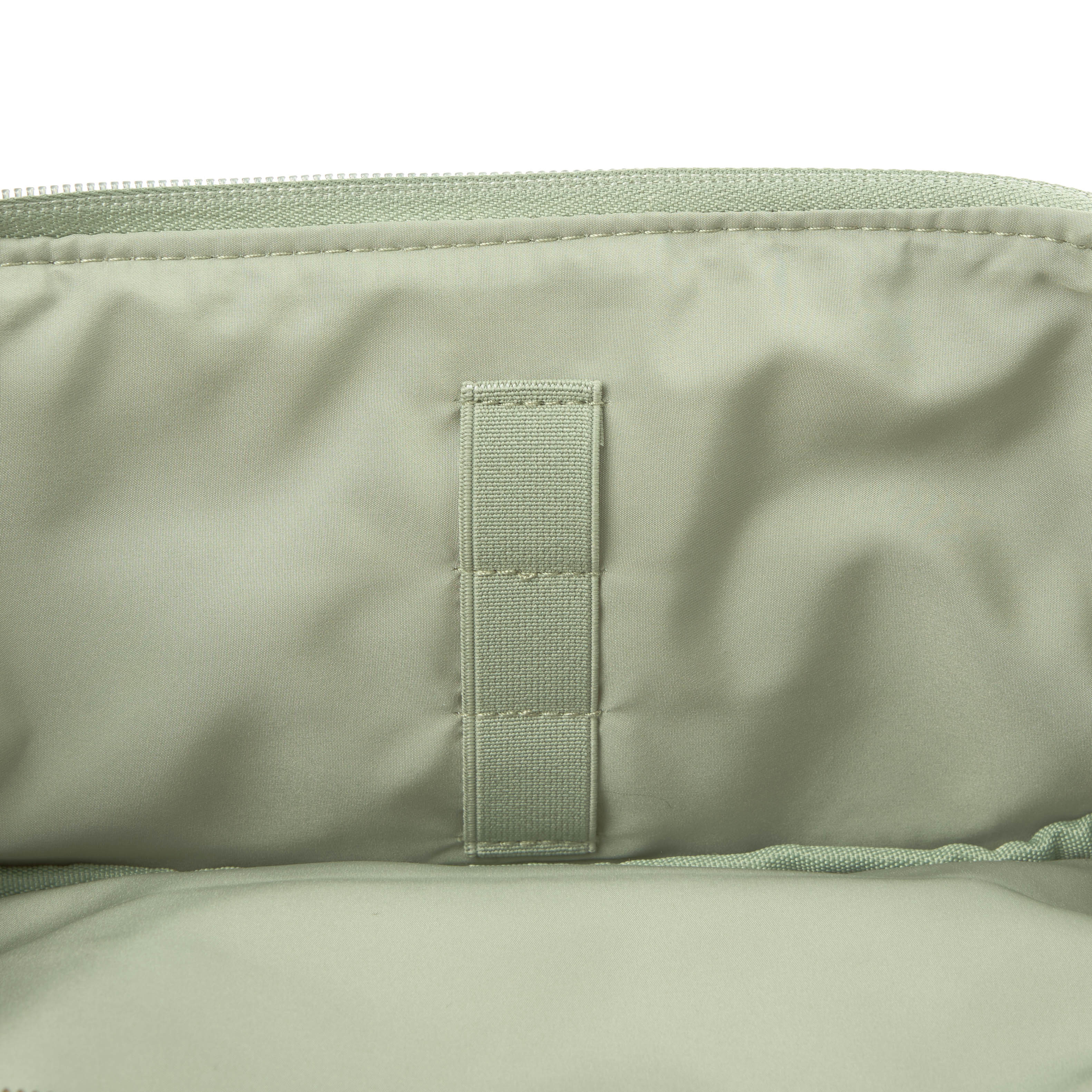 Flat Lay Makeup Box Bag - Sage Green Velvet - Image 5