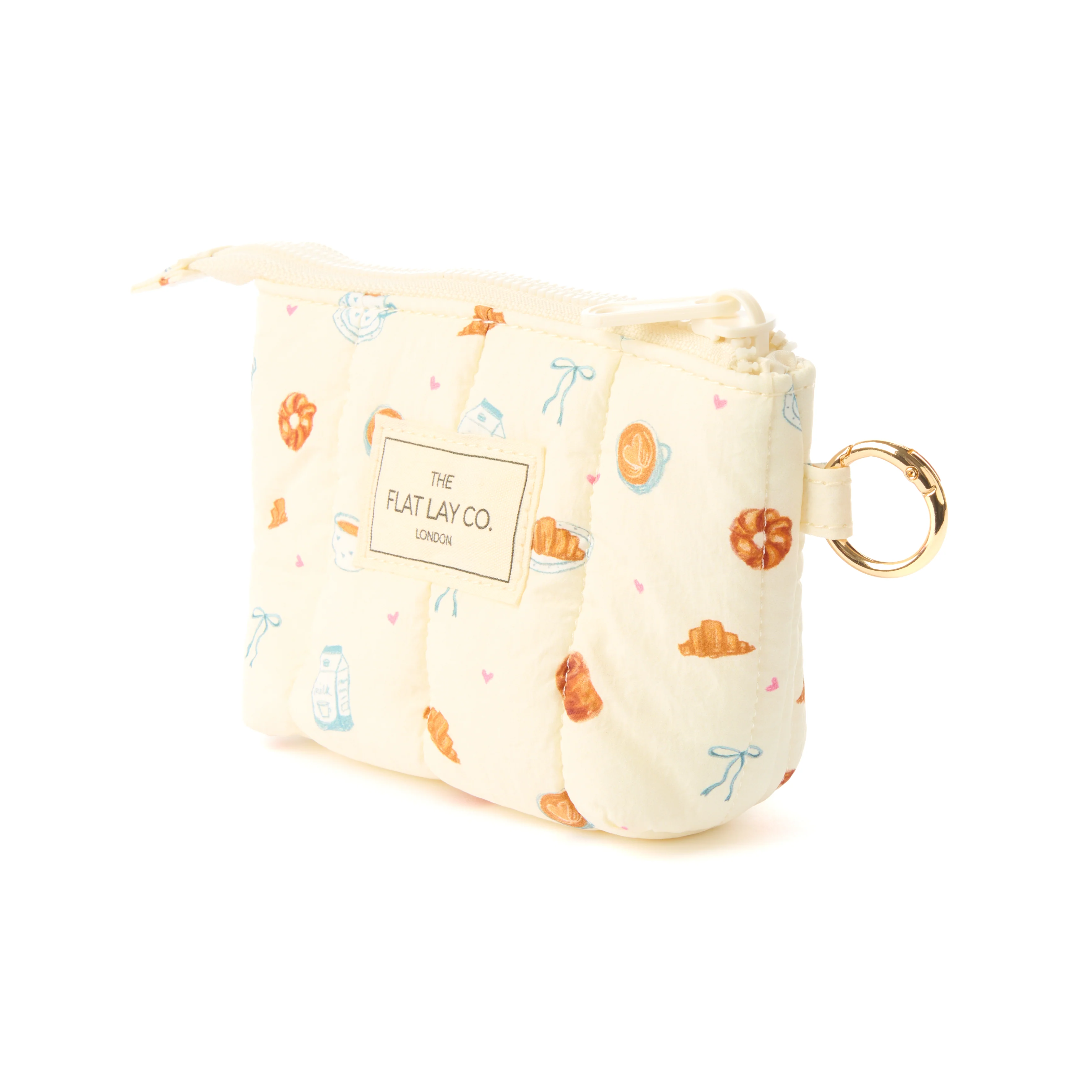 Flat Lay Mini Keyring Pouch - Patisserie - Image 4