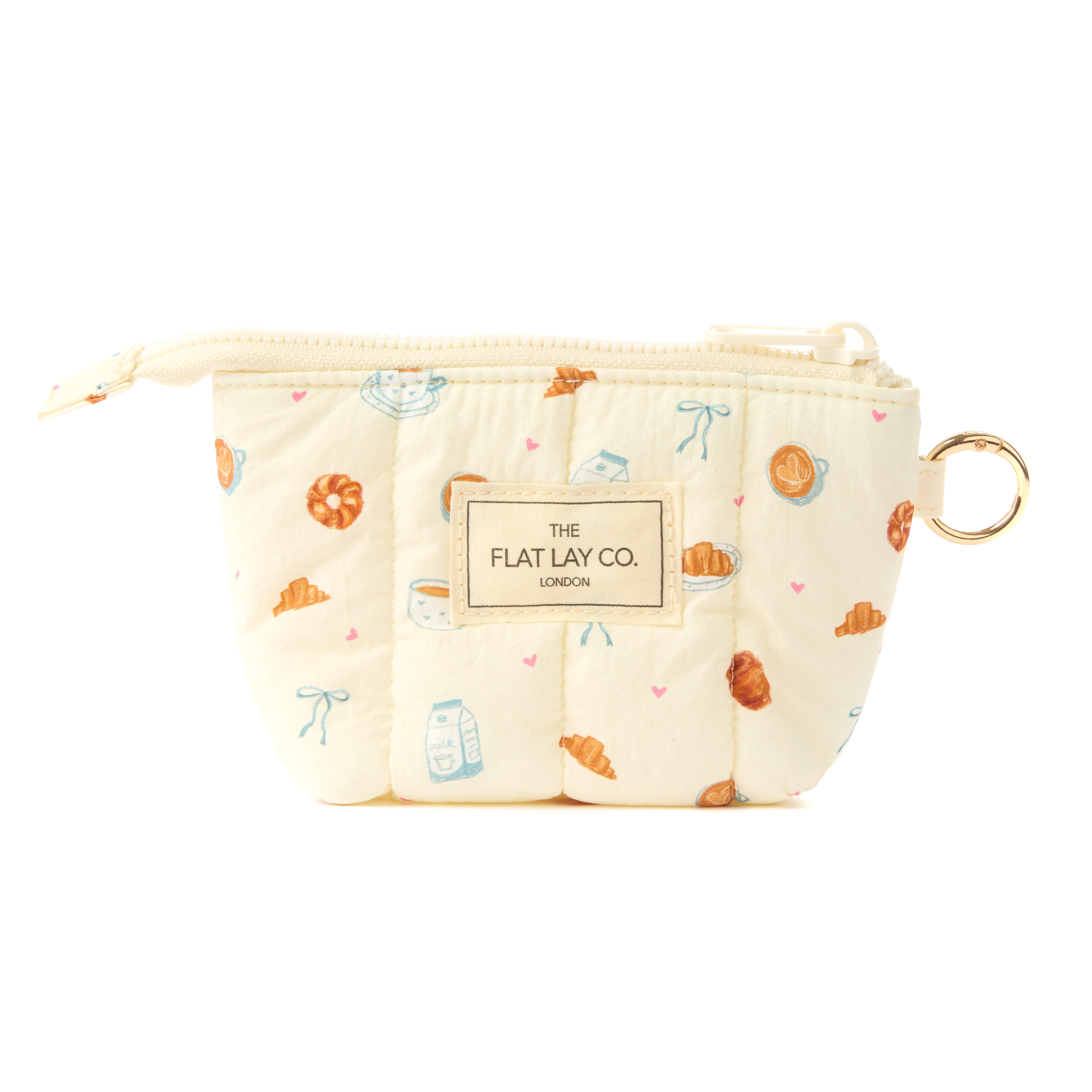 Flat Lay Mini Keyring Pouch - Patisserie - Image 6