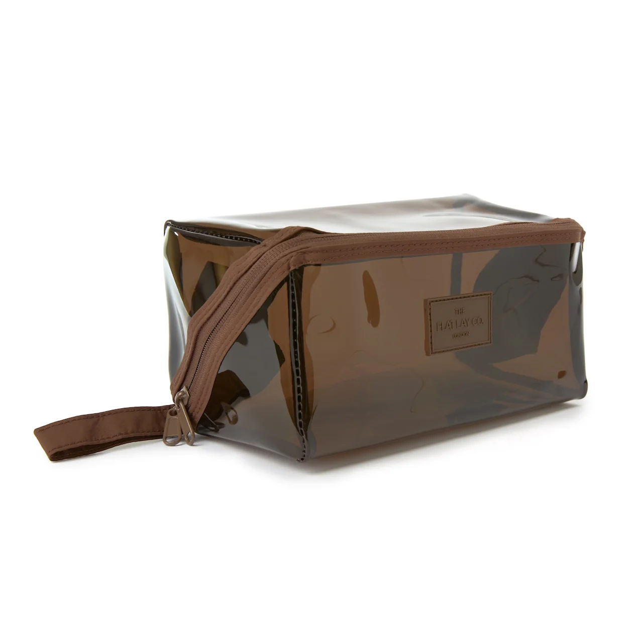 Jelly Flat Lay Makeup Box Bag - Espresso - Image 7