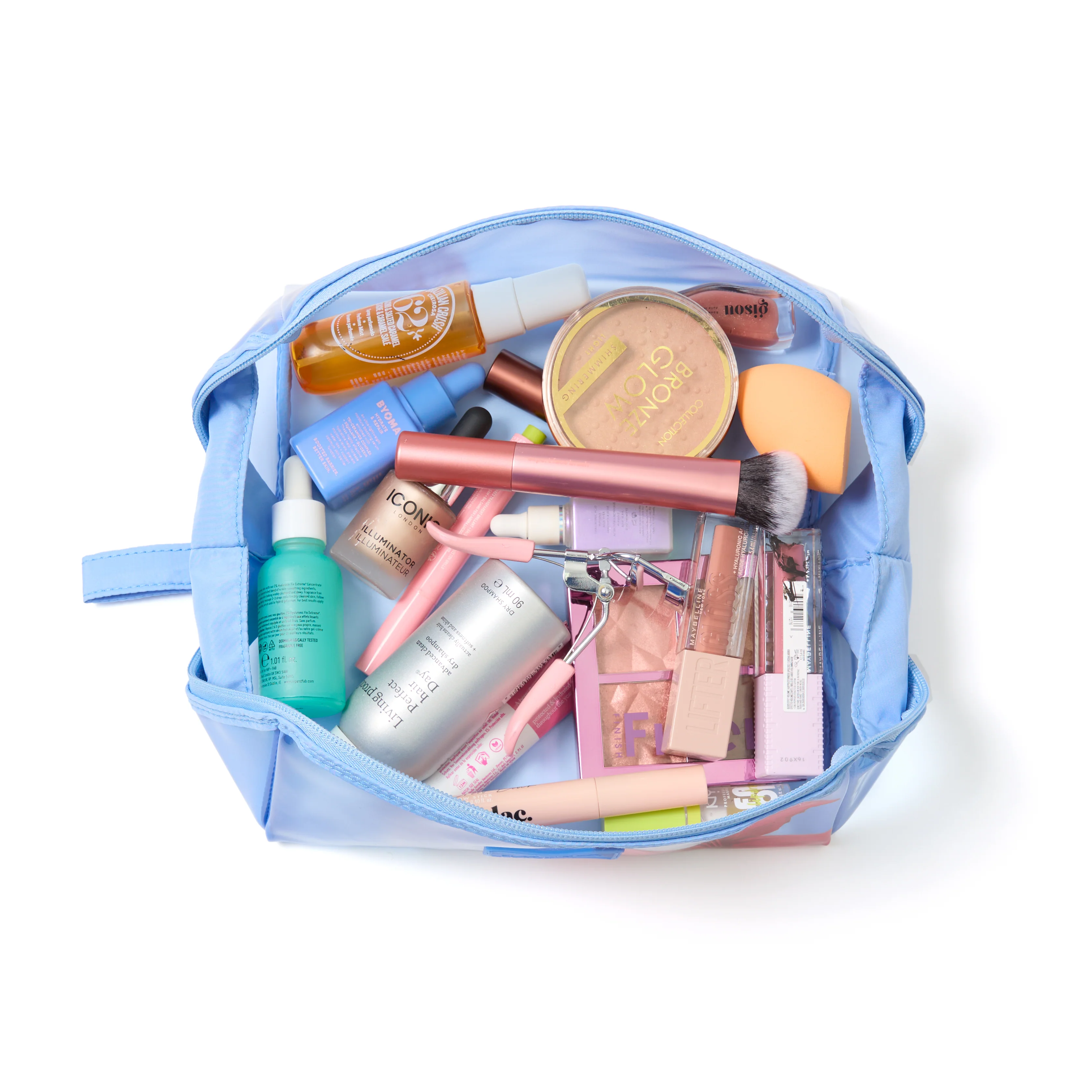 Jelly Flat Lay Makeup Box Bag - Red Lily - Image 3