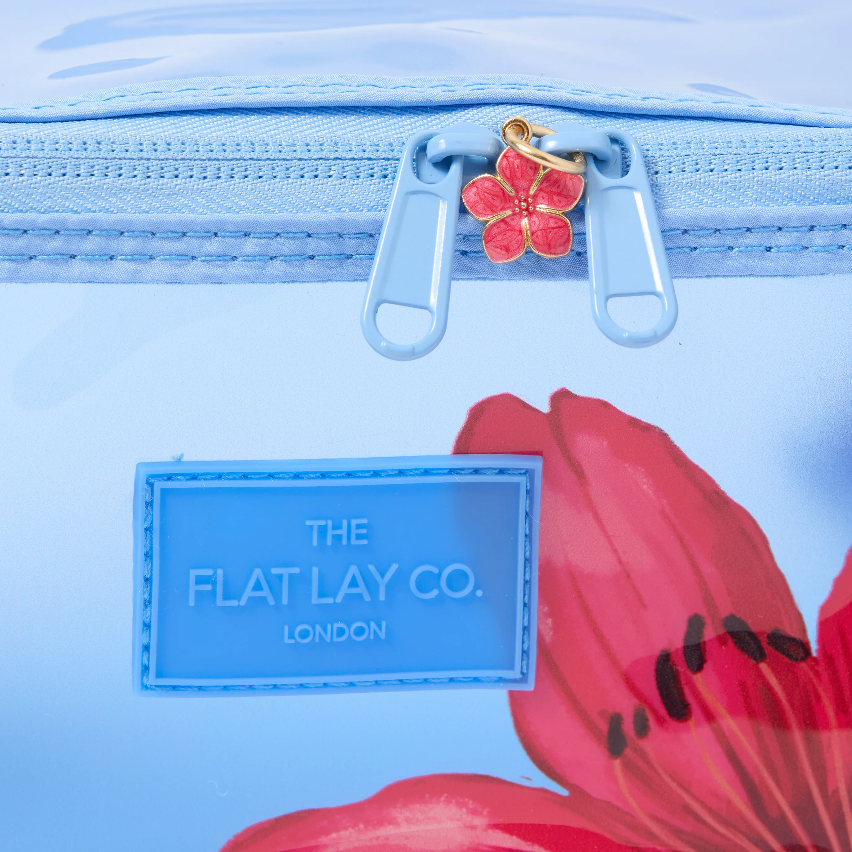 Jelly Flat Lay Makeup Box Bag - Red Lily - Image 6