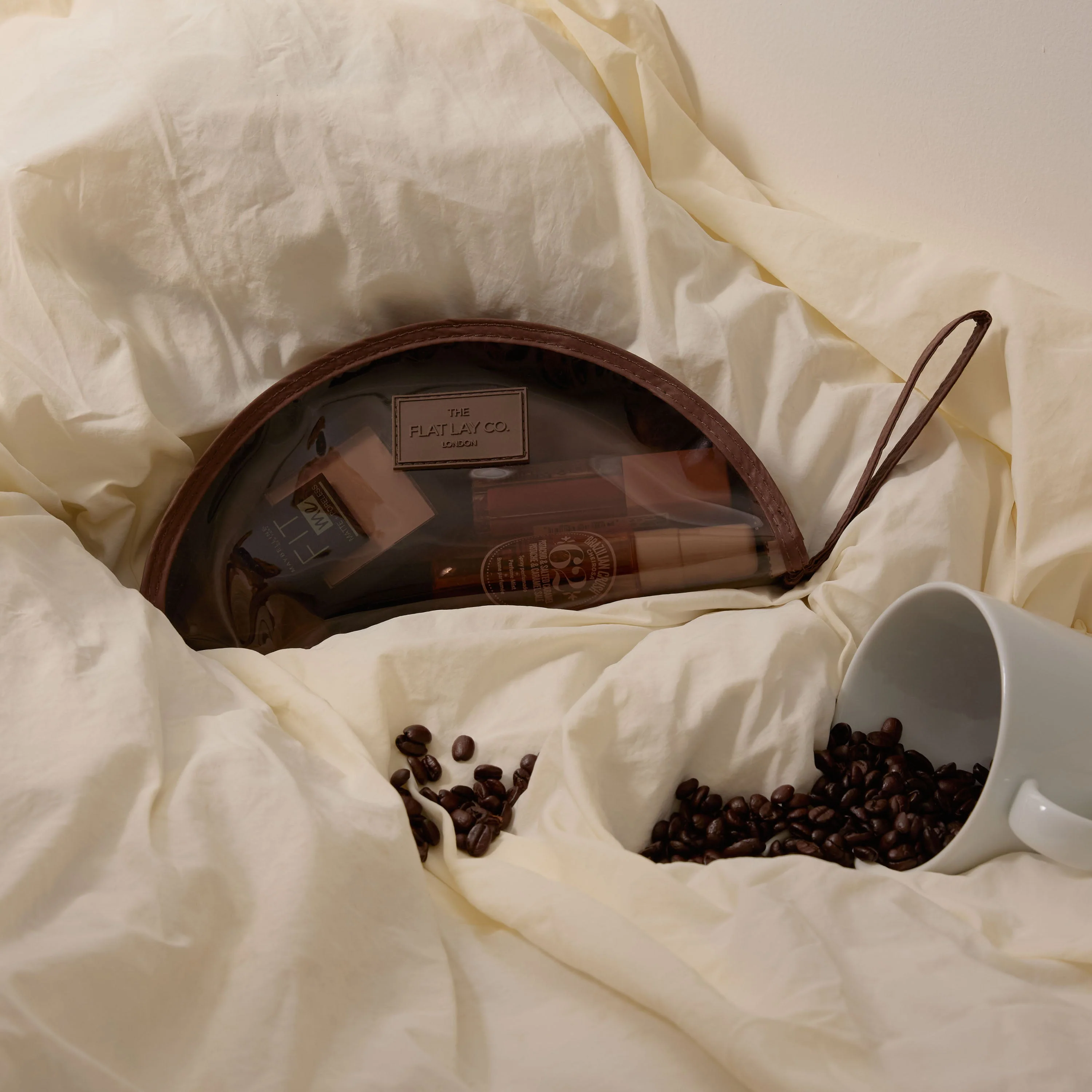 Jelly Lunar Flat Lay Makeup Pouch - Espresso - Image 5