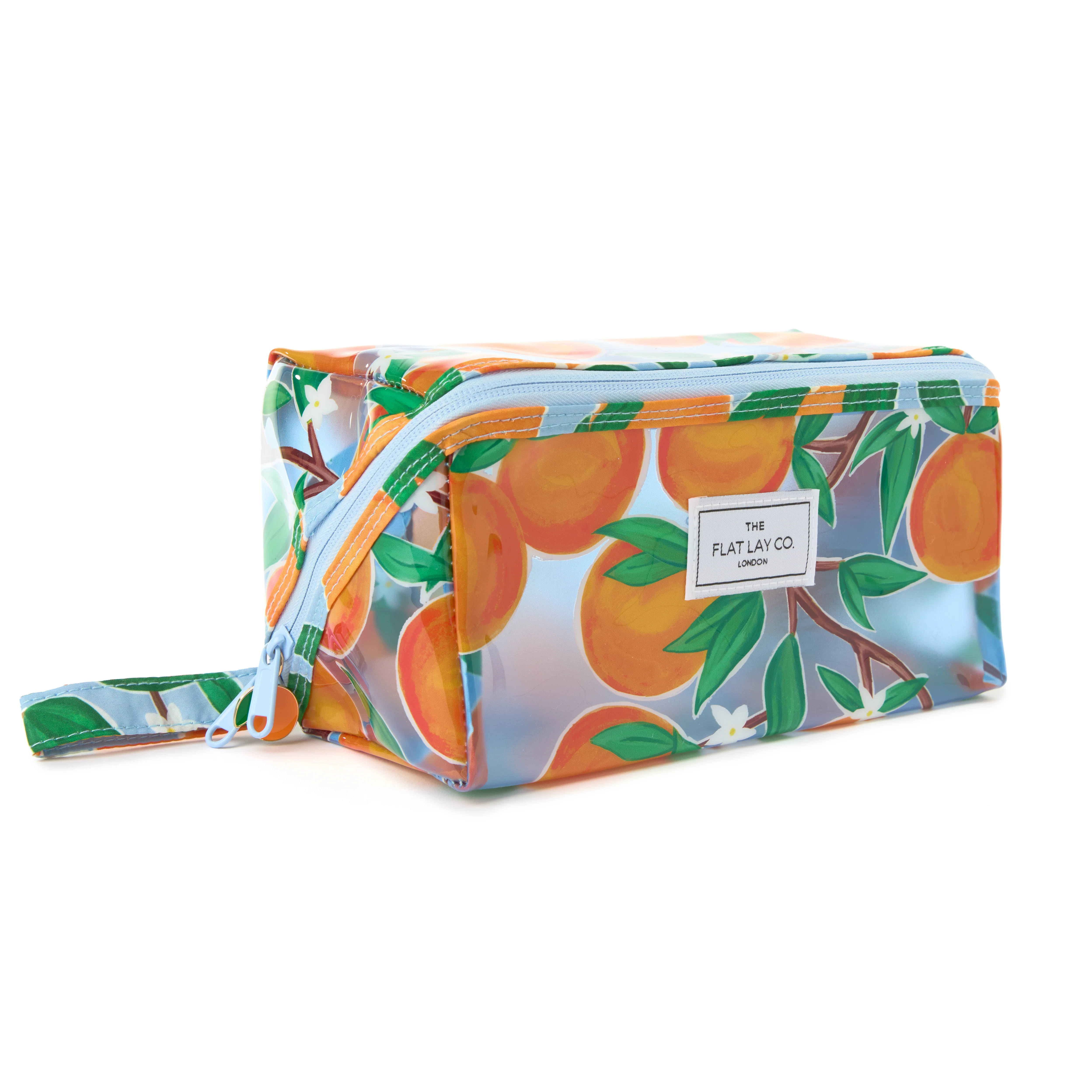 Jelly Flat Lay Makeup Box Bag - Mediterranean Oranges - Image 3