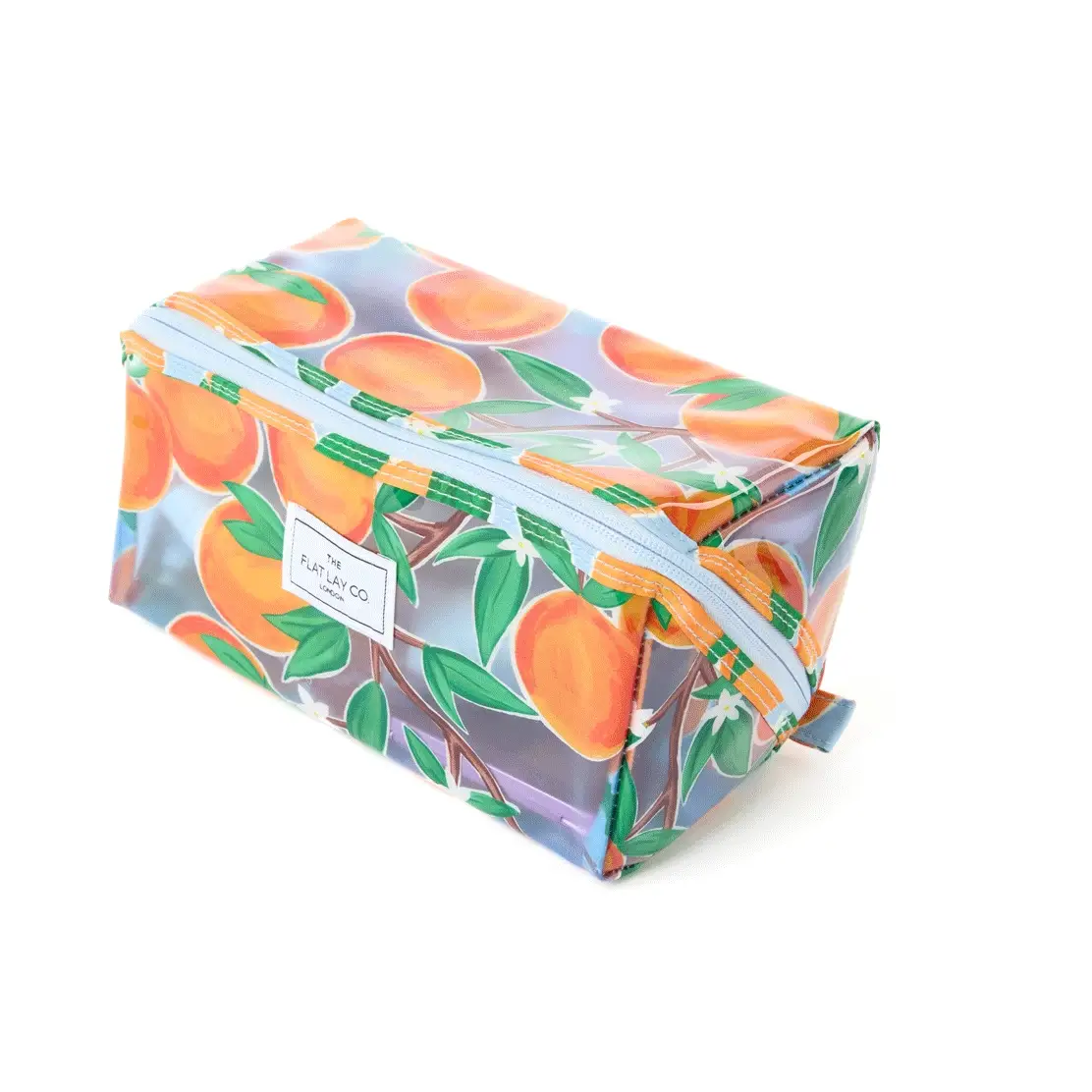 Jelly Flat Lay Makeup Box Bag - Mediterranean Oranges - Image 4