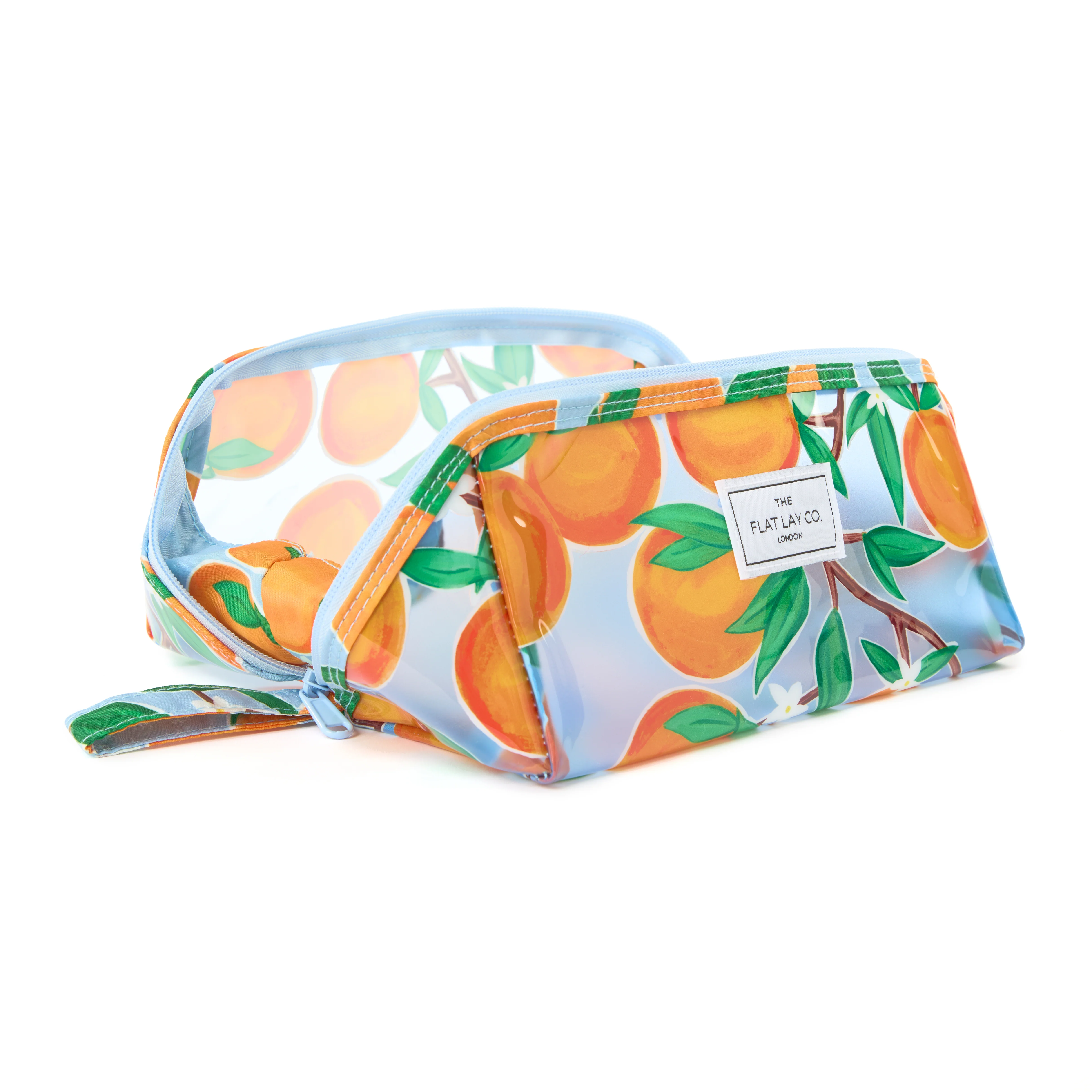 Jelly Flat Lay Makeup Box Bag - Mediterranean Oranges - Image 5