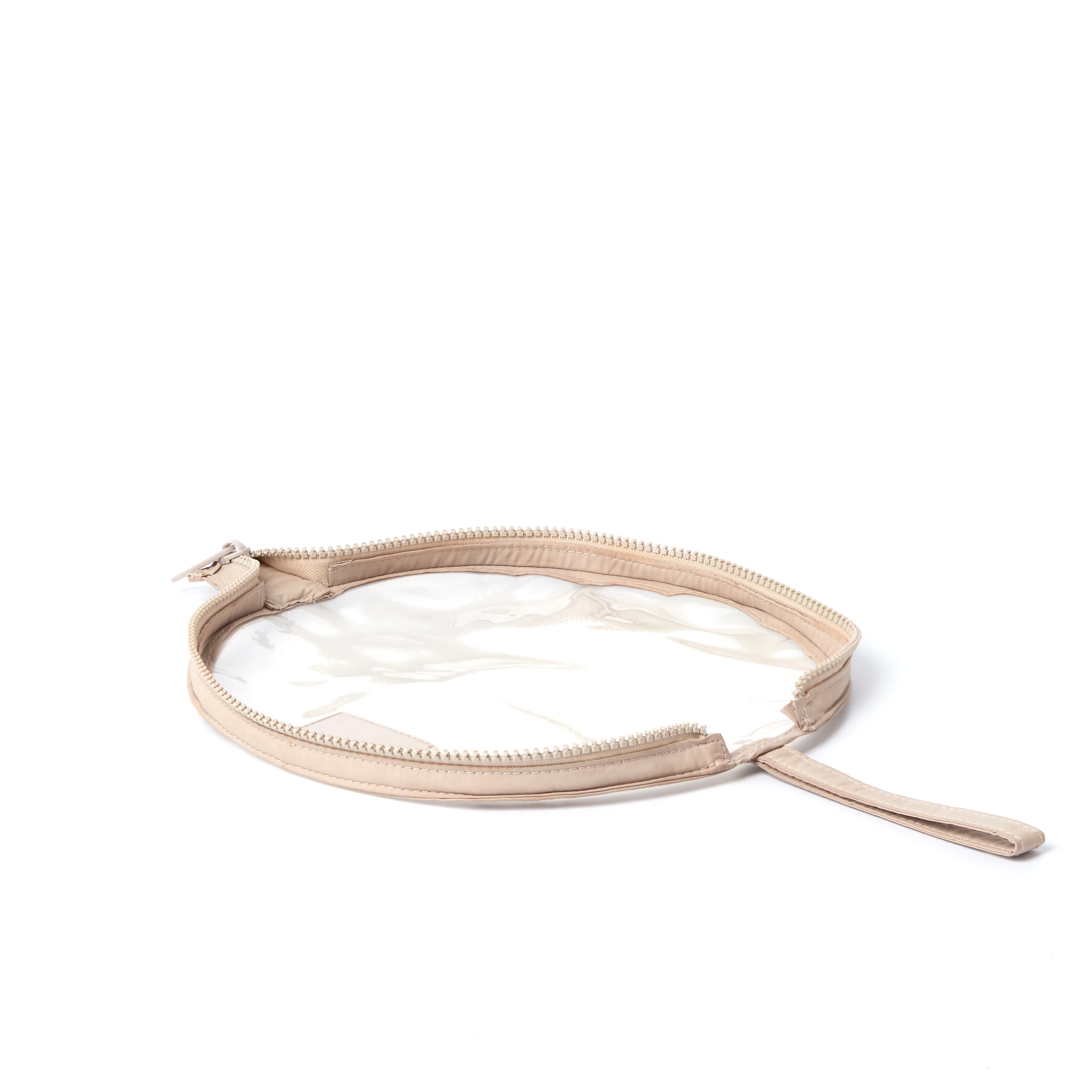 Jelly Lunar Flat Lay Makeup Pouch - Taupe - Image 5