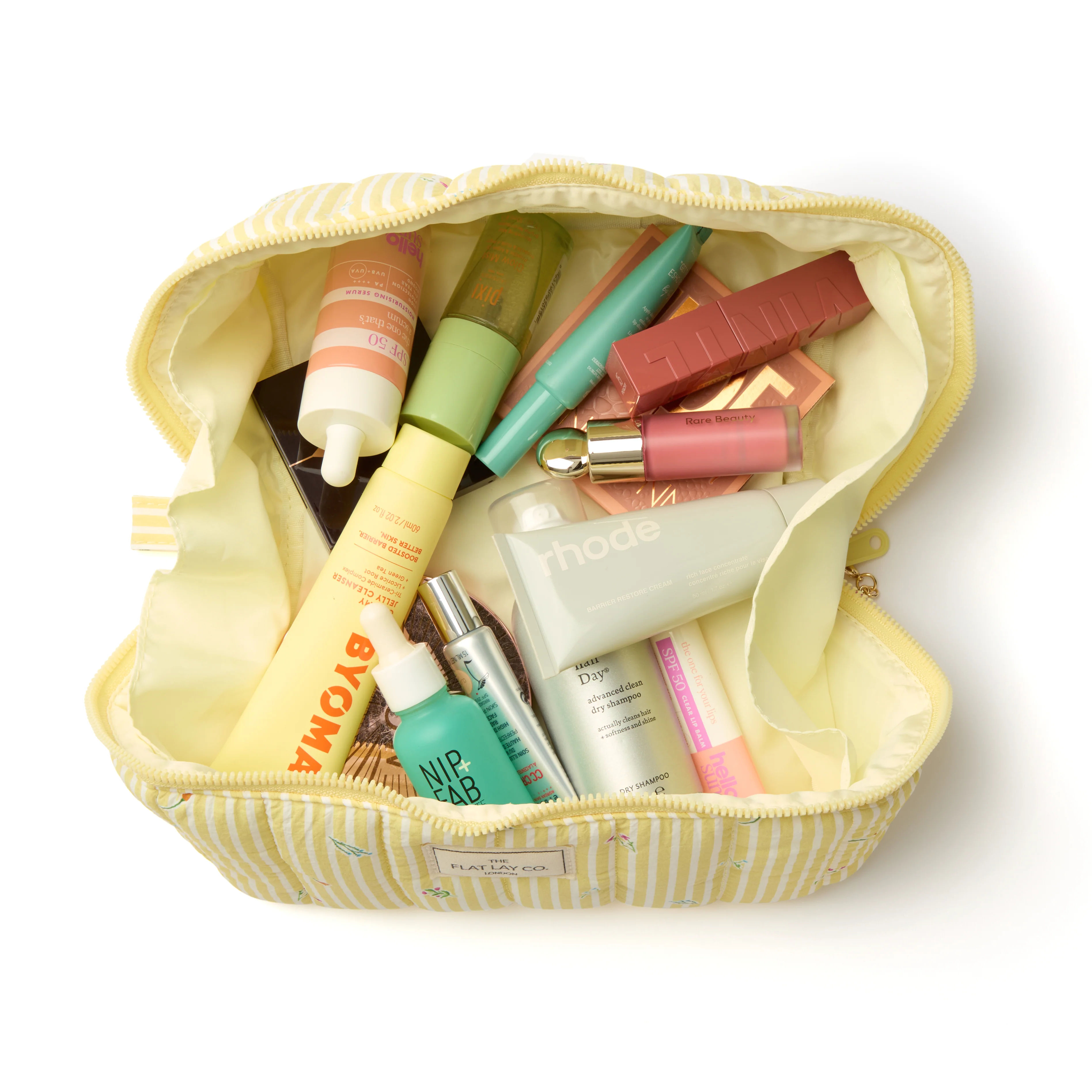 Marshmallow Flat Lay Makeup Box Bag - Flora - Image 4