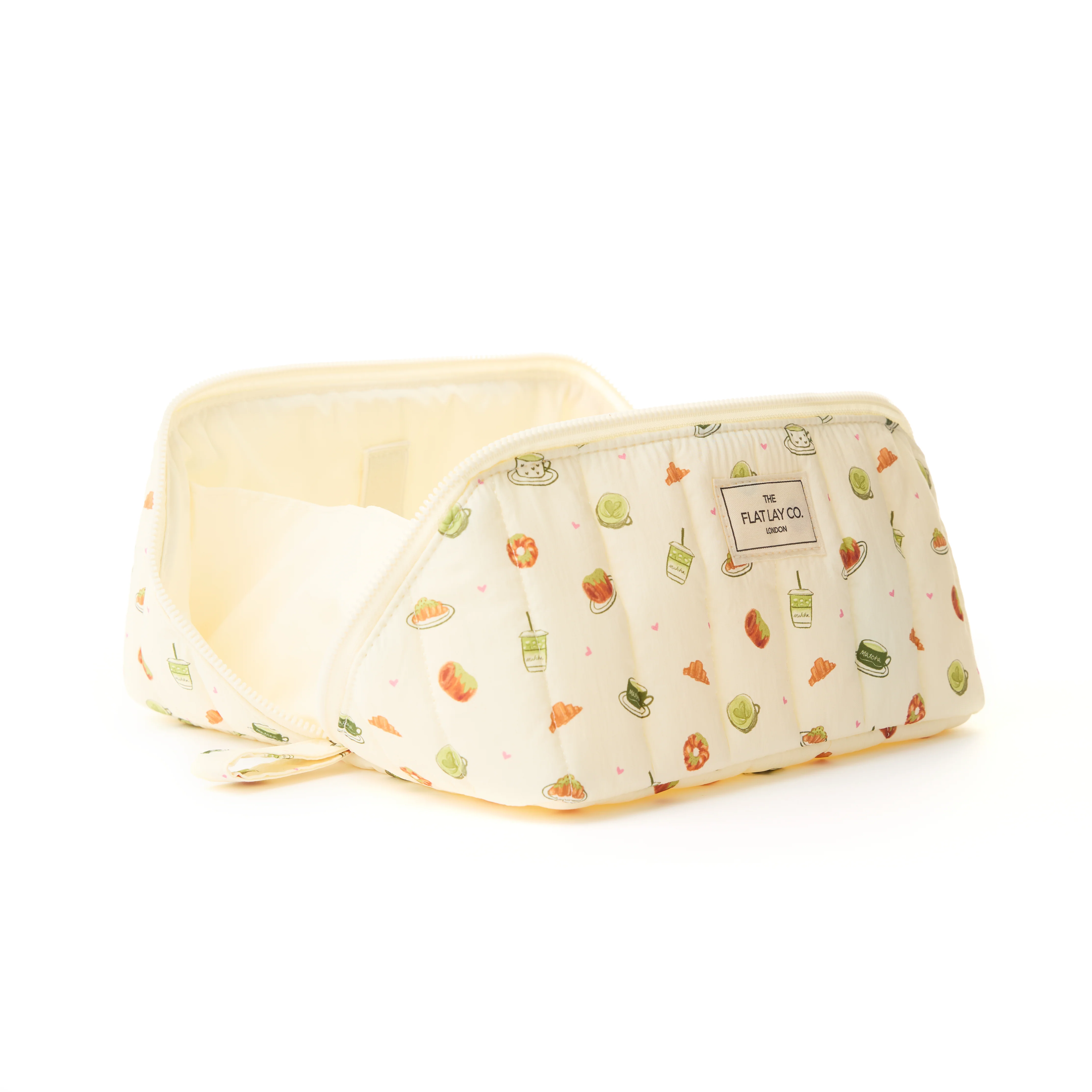 Marshmallow Flat Lay Makeup Box Bag - Matcha - Image 3