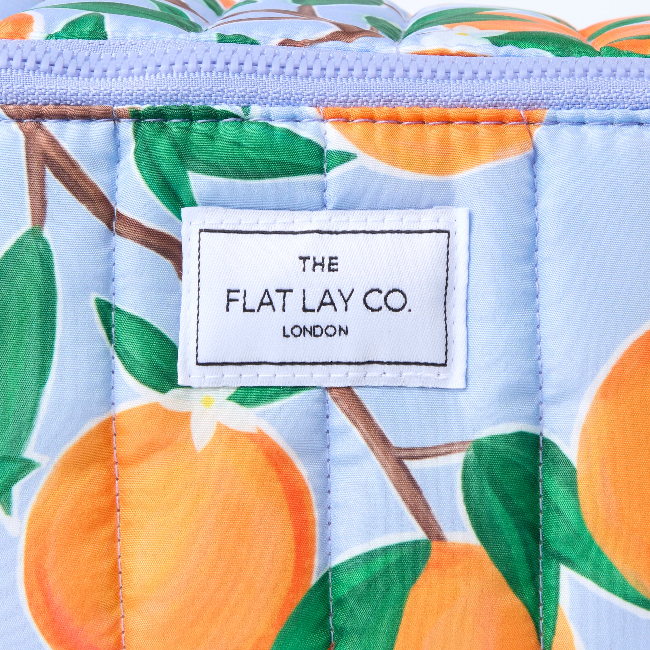 Marshmallow Flat Lay Makeup Box Bag - Mediterranean Oranges - Image 4
