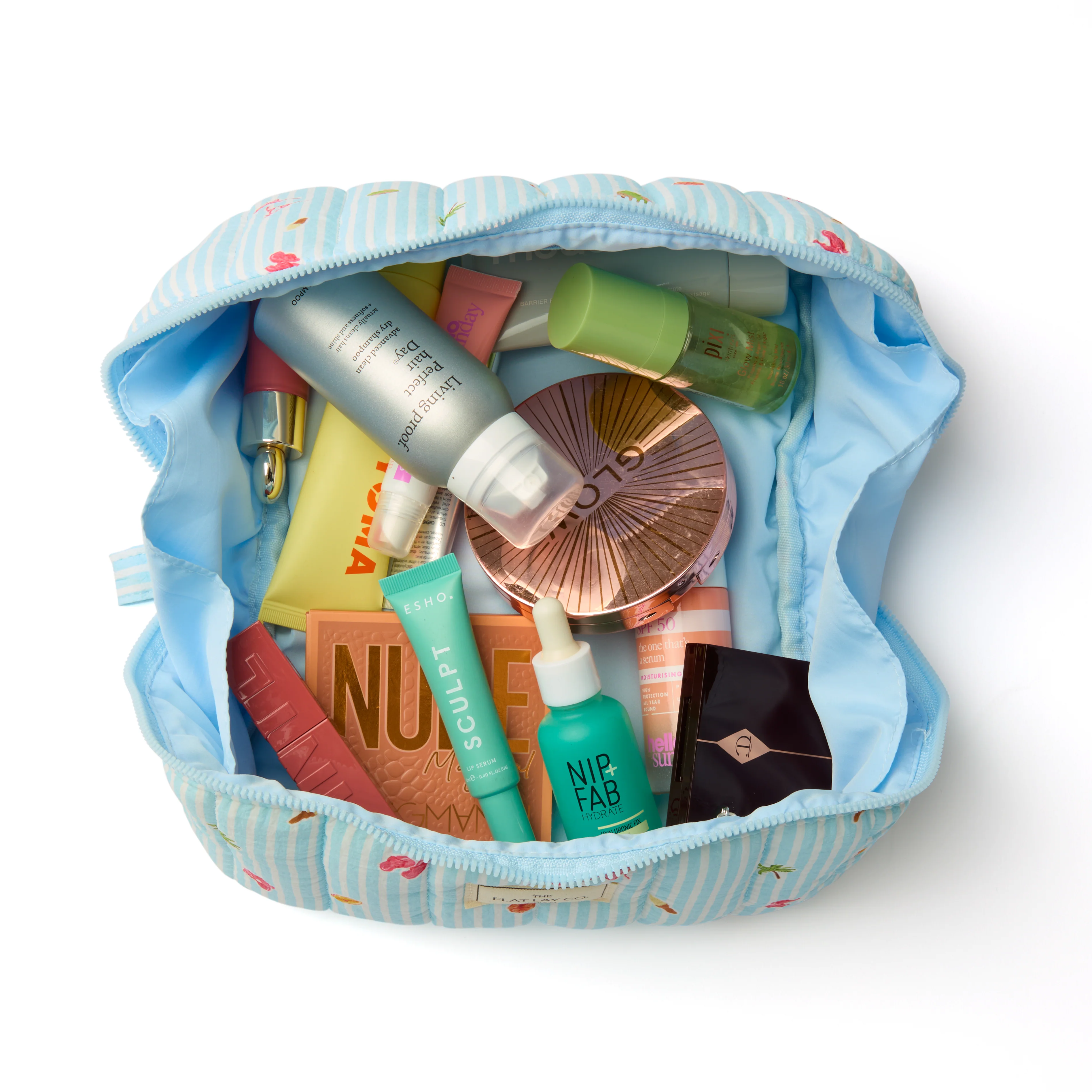 Marshmallow Flat Lay Makeup Box Bag - Playa - Image 3