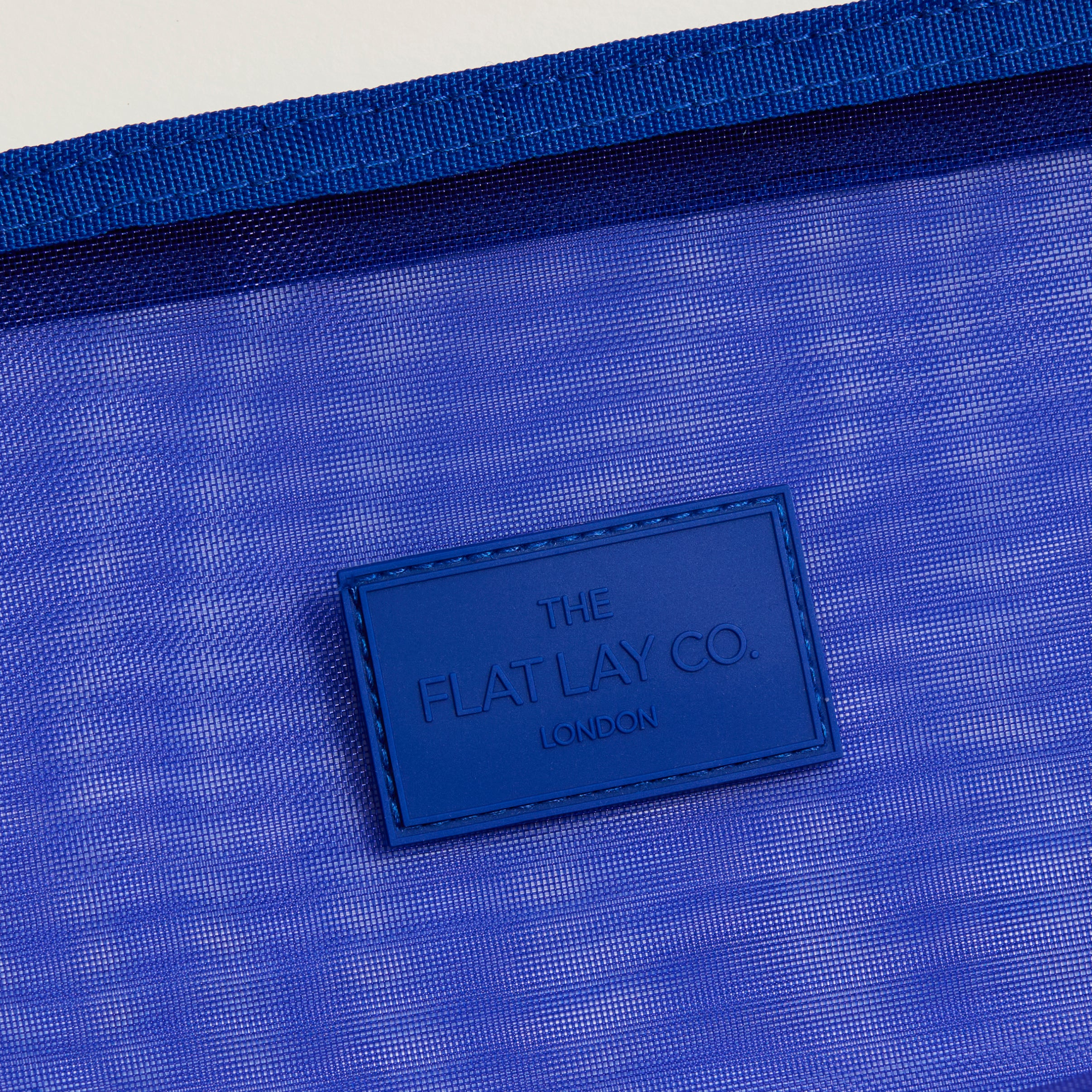 Mesh Essential Makeup Pouch - Cobalt Blue - Image 5