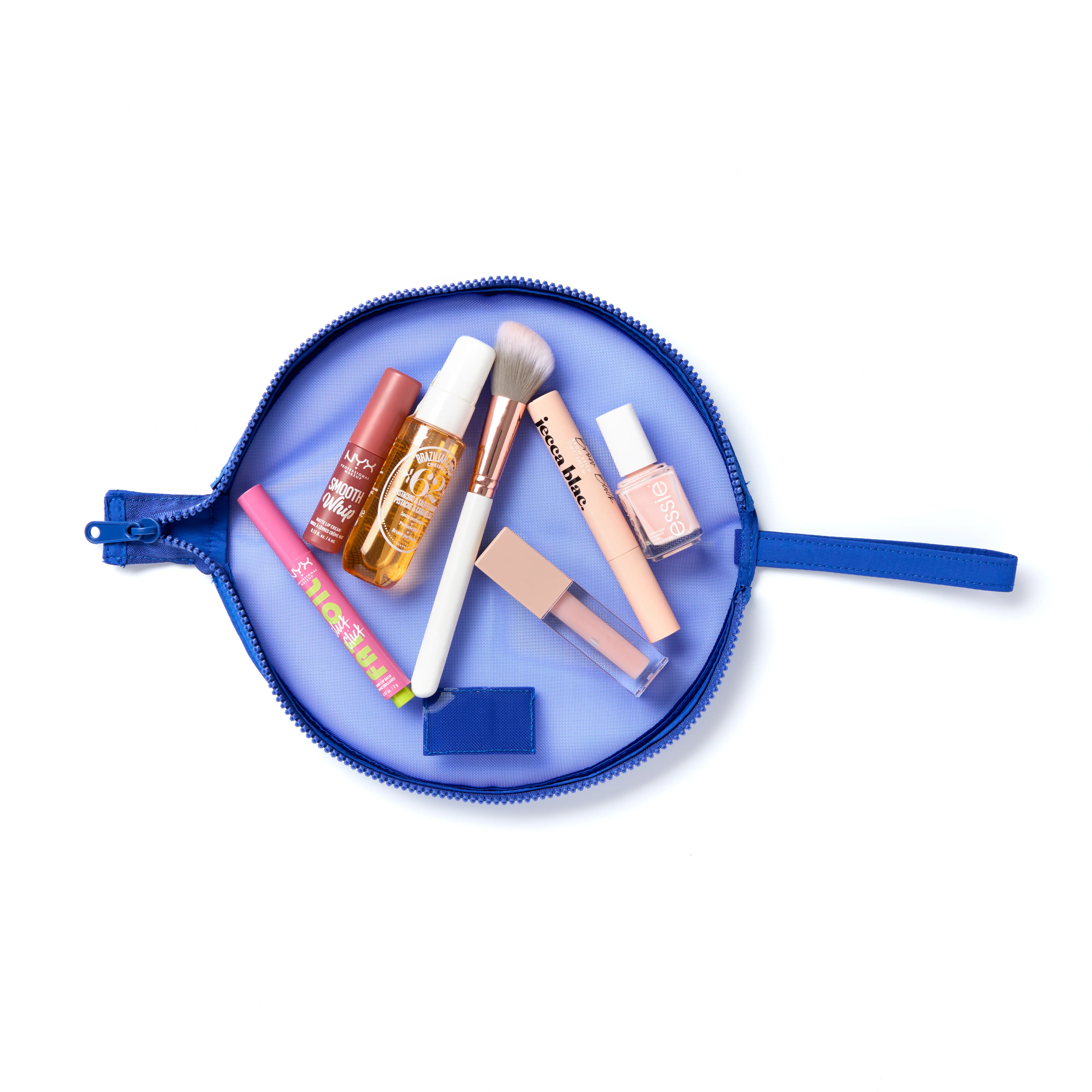 Mesh Makeup Pouch Bundle - Cobalt Blue - Image 4