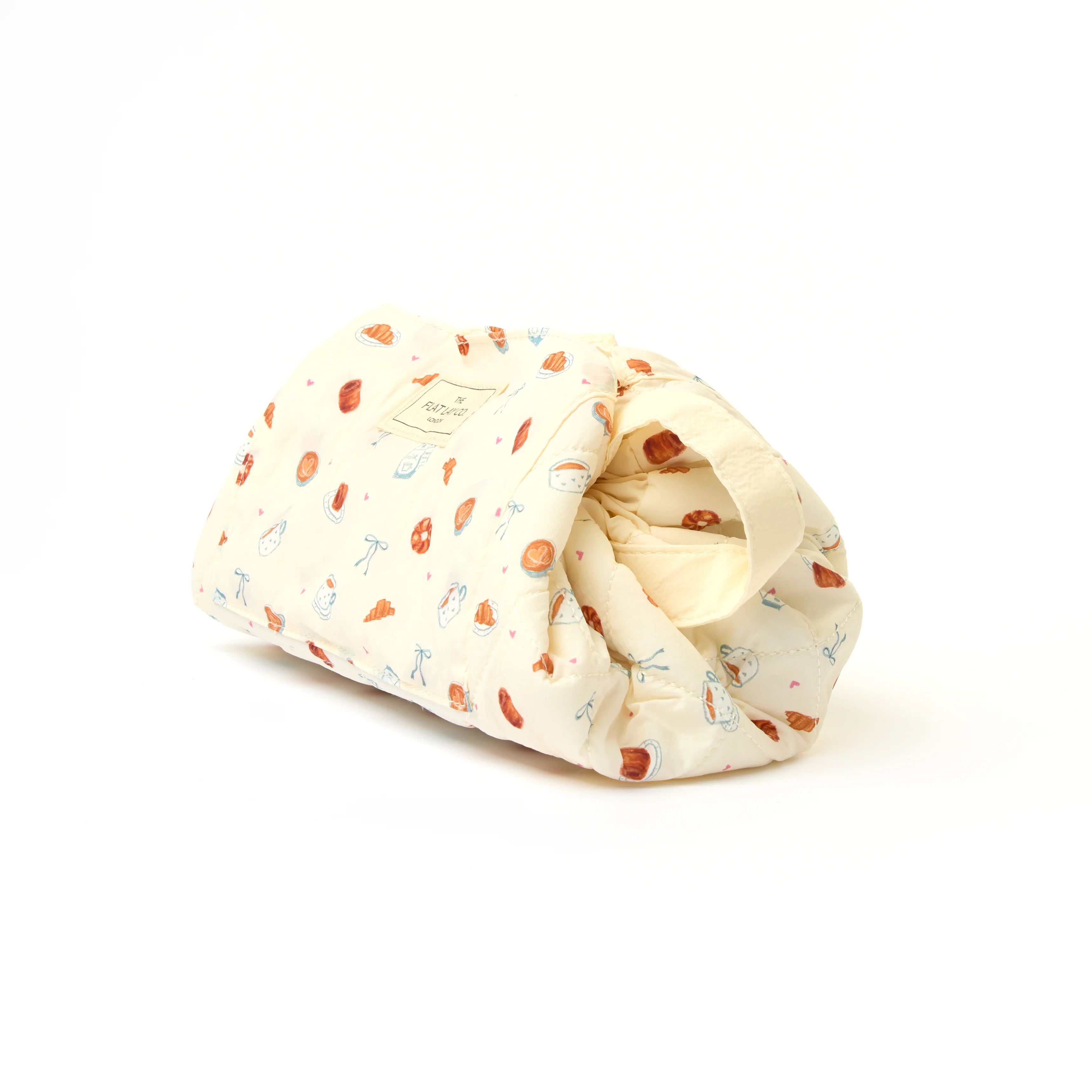 Parachute Drawstring Flat Lay Makeup Bag - Patisserie - Image 6