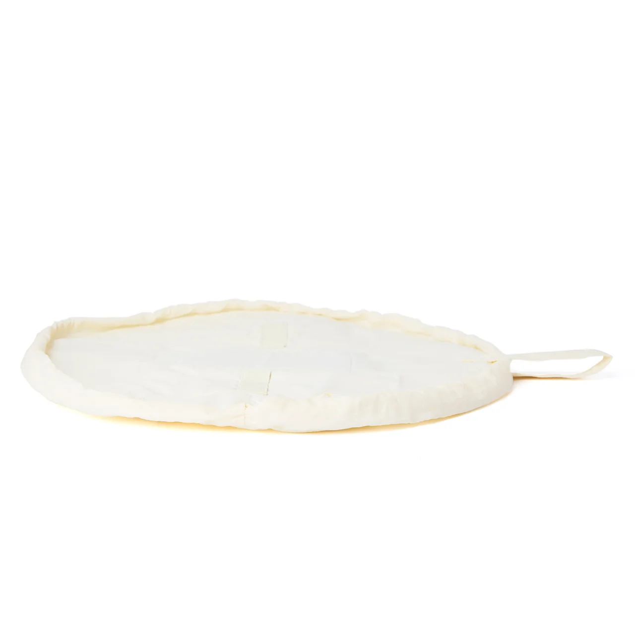 Parachute Drawstring Flat Lay Makeup Bag - Vanilla - Image 6
