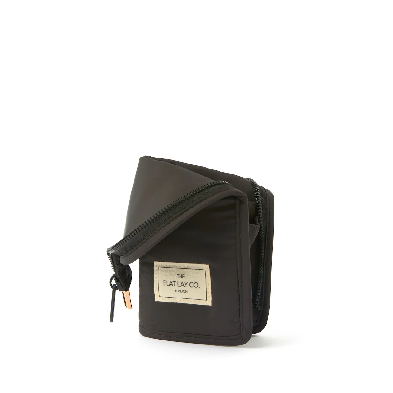 Standing Makeup Brush Case - Classic Black - Image 4