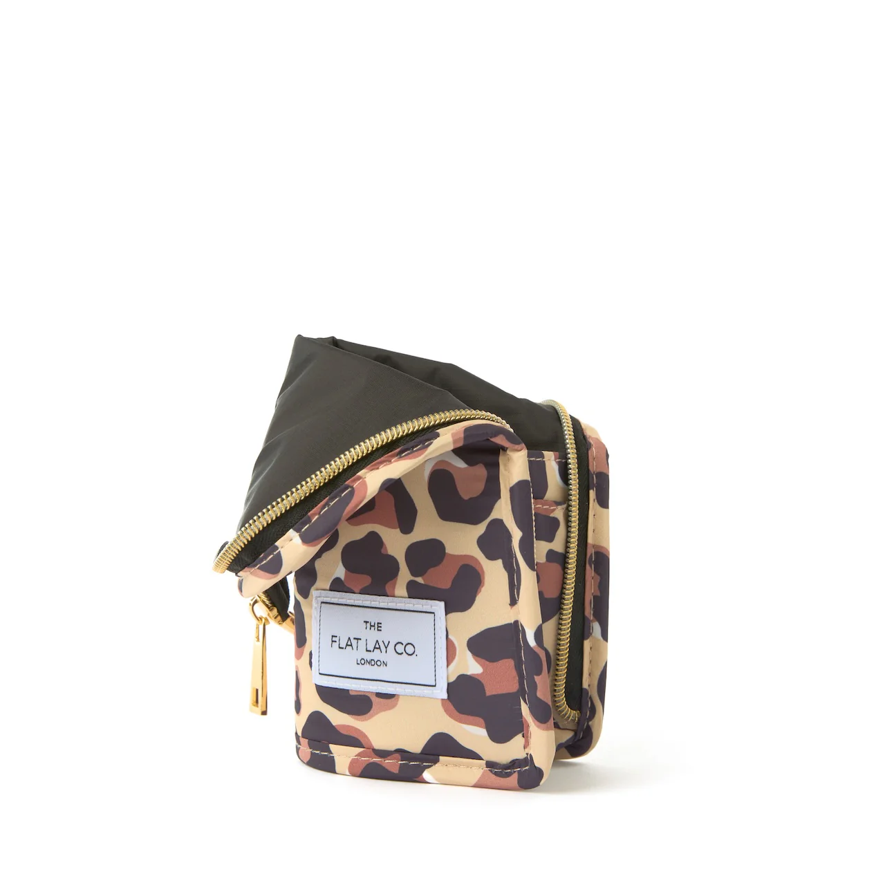 Standing Makeup Brush Case - Leopard Print - Image 5
