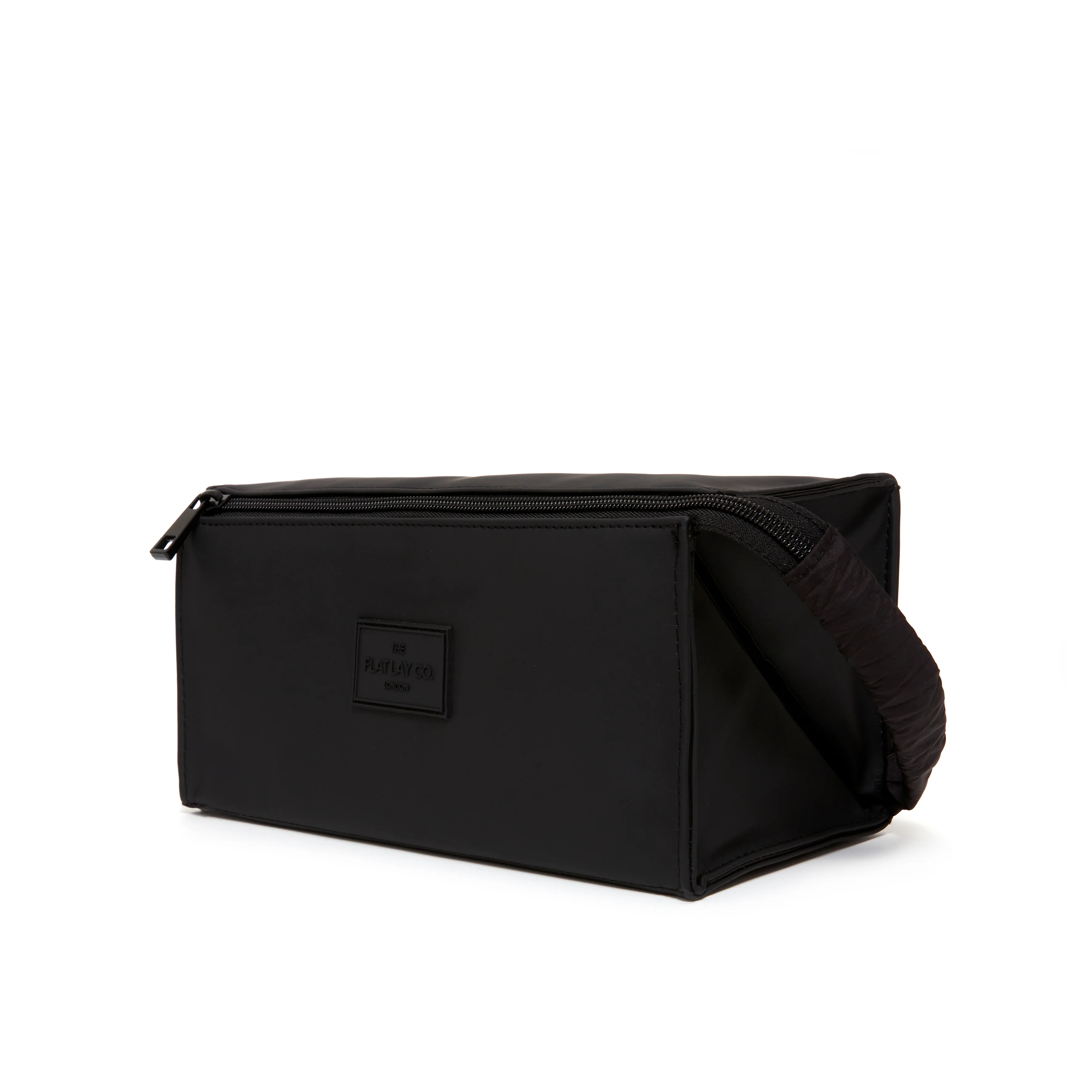Unisex Flat Lay Box Bag - Black - Image 3