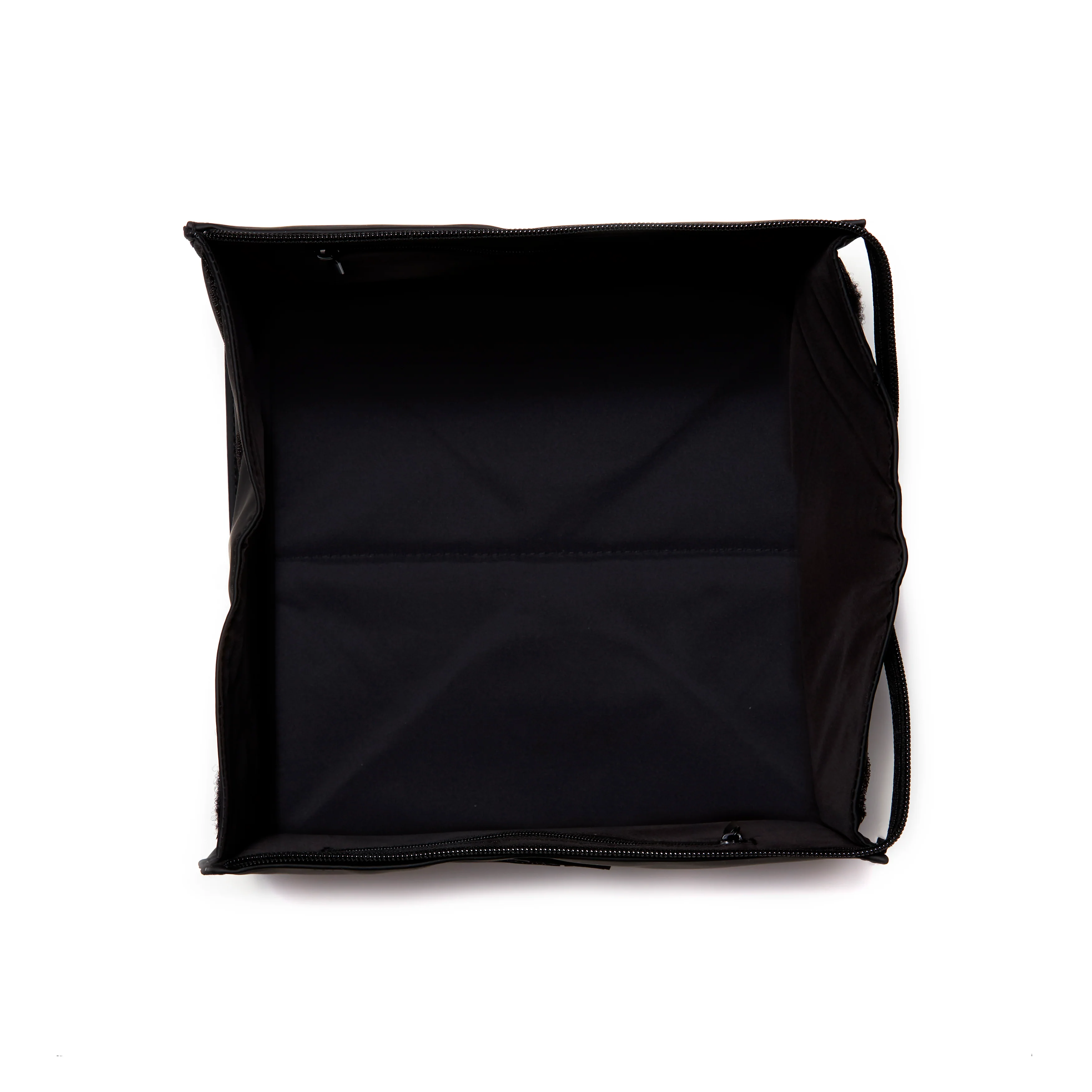 Unisex Flat Lay Box Bag - Black - Image 5
